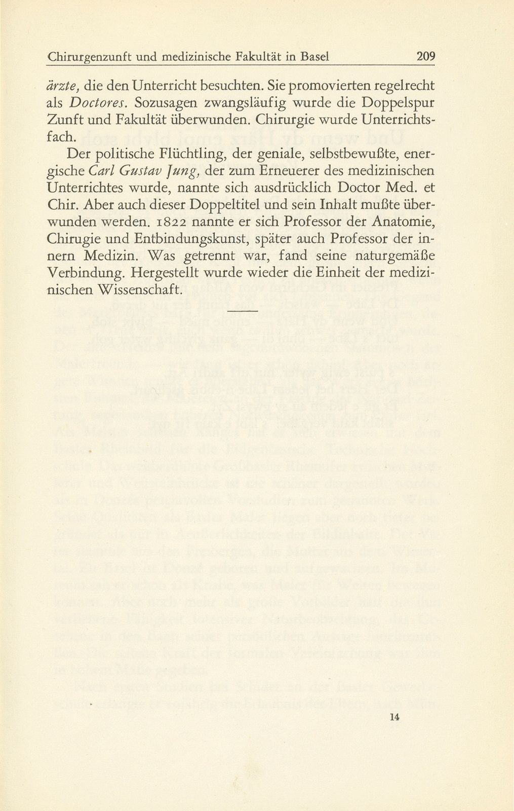 Ärzte und Wundärzte, Chirurgenzunft und medizinische Fakultät in Basel – Seite 33