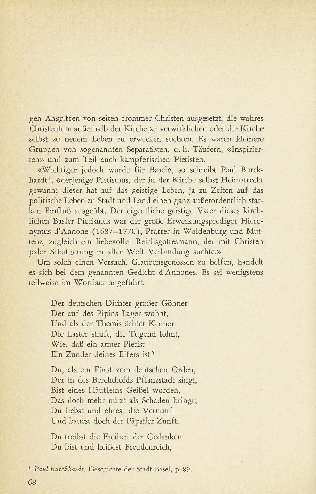 Der Basler Pfarrer Hieronymus d'Annone als Freund von Berner Pietisten – Seite 2