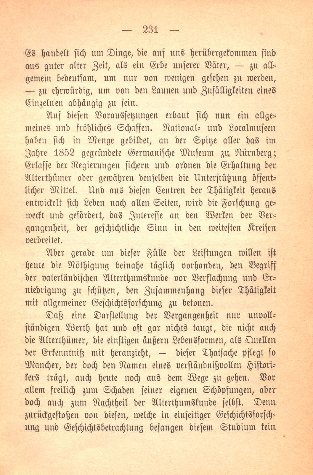 Die Erhaltung vaterländischer Alterthümer in Basel – Seite 7