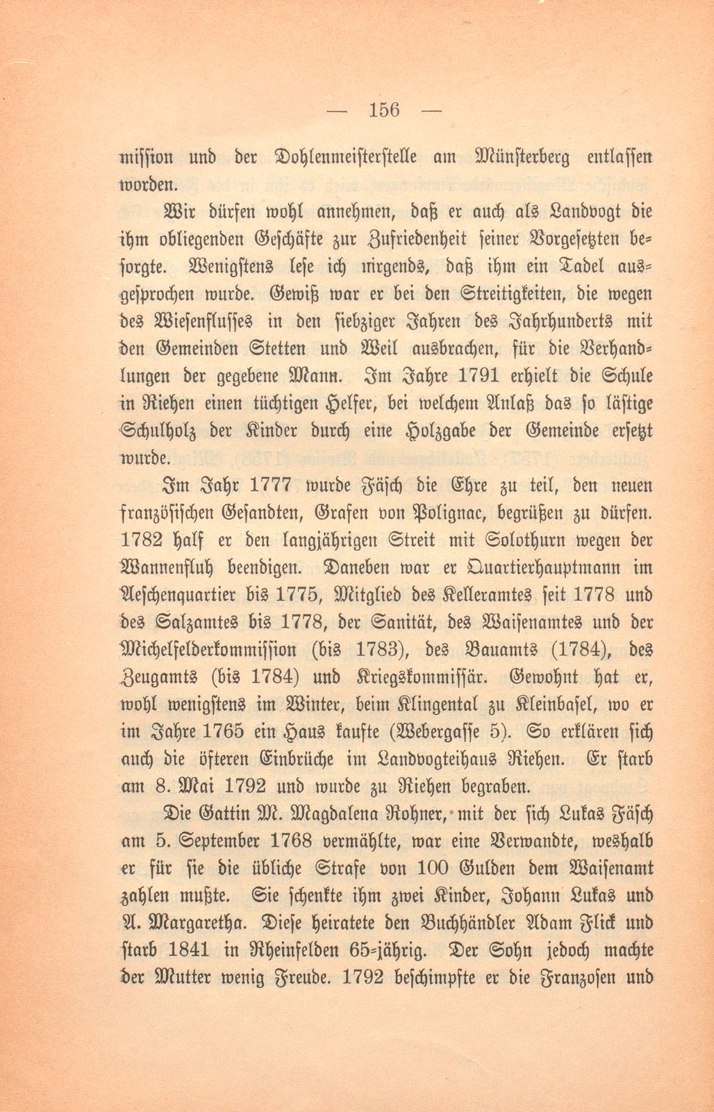 Stadt und Landschaft Basel in der zweiten Hälfte des 18. Jahrhunderts – Seite 33