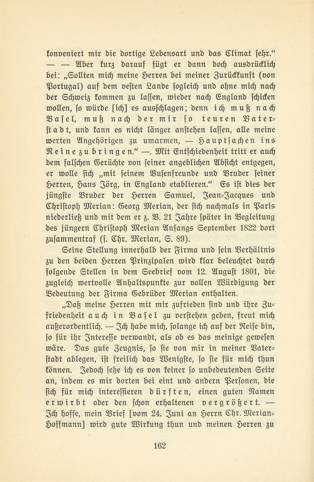 Abenteuer eines jungen Basler Kaufmanns vor hundert Jahren. Theodor von Speyr – Seite 6