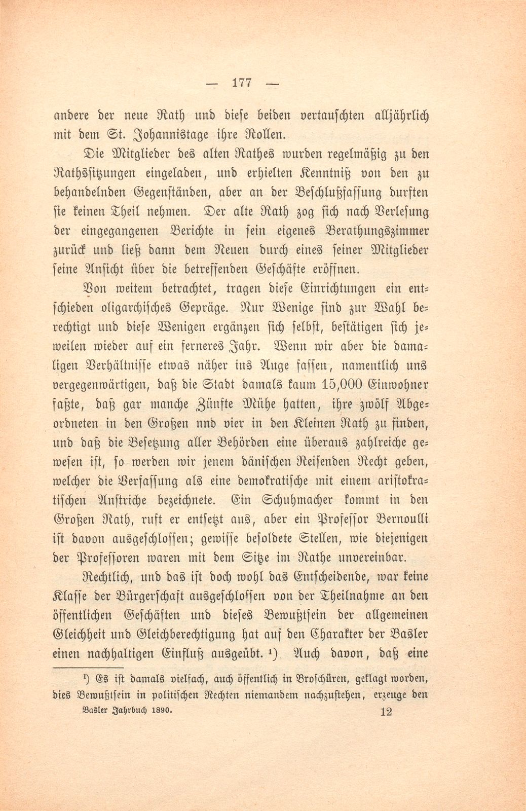 Einiges aus dem Leben zu Basel während des achtzehnten Jahrhunderts – Seite 8