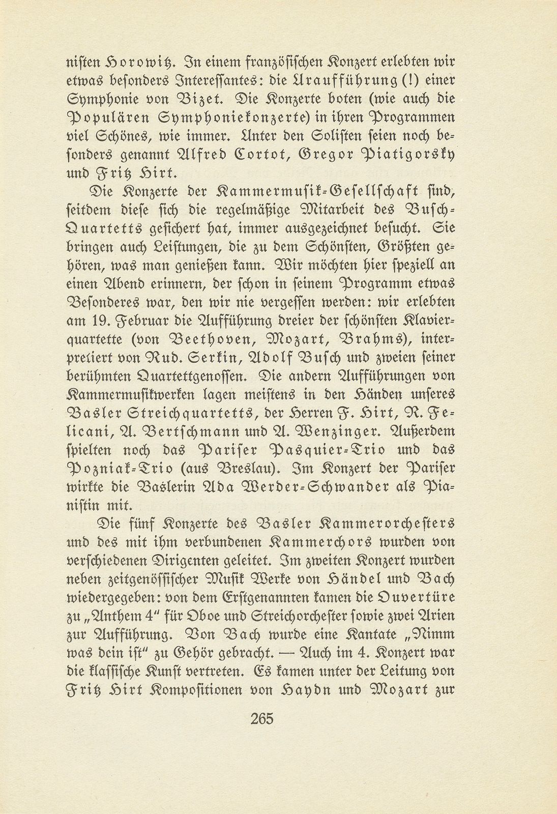 Das künstlerische Leben in Basel vom 1. Oktober 1934 bis 30. September 1935 – Seite 3