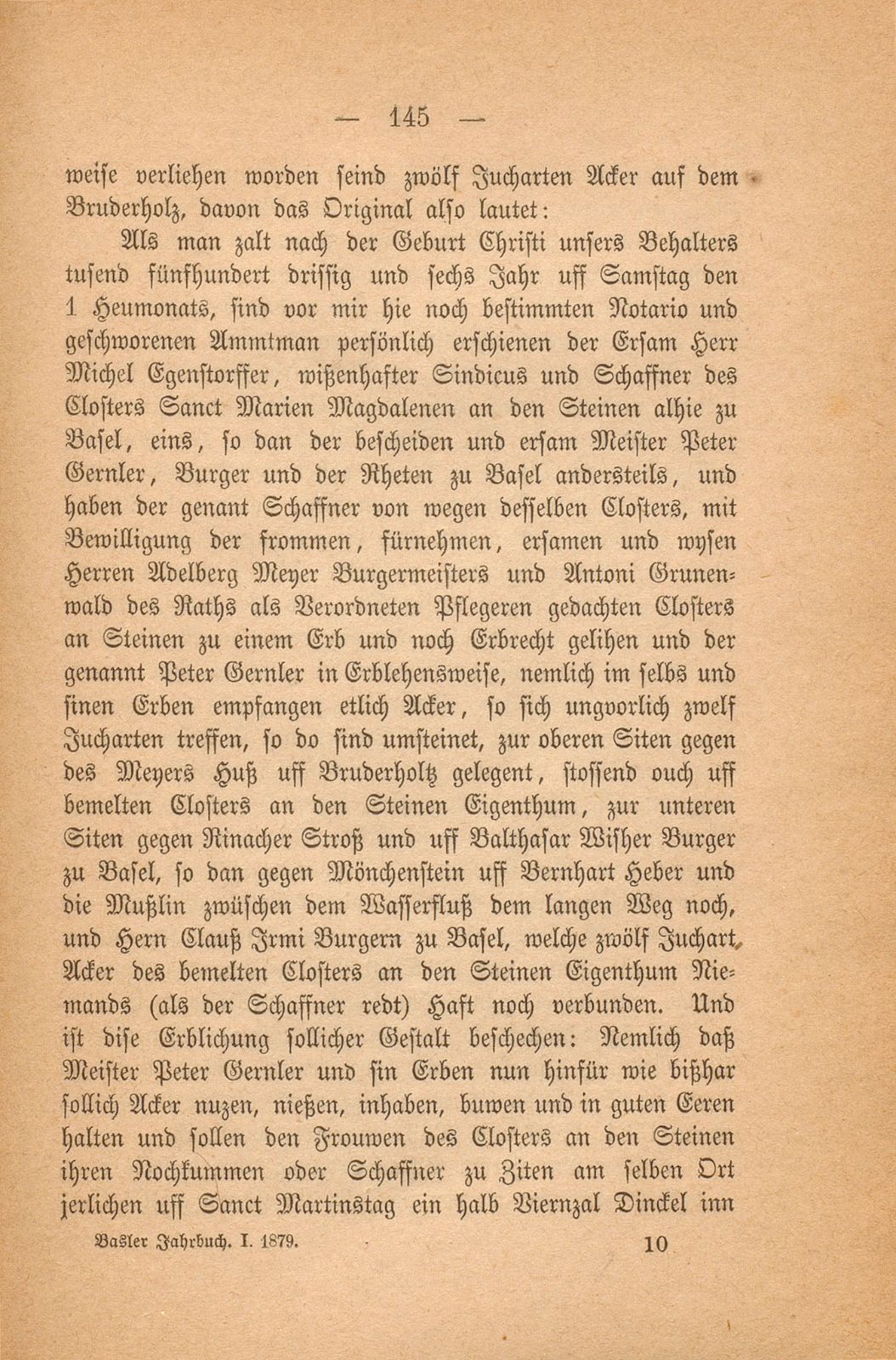 Aus einem baslerischen Stammbuch, XVII. Jahrhundert – Seite 9