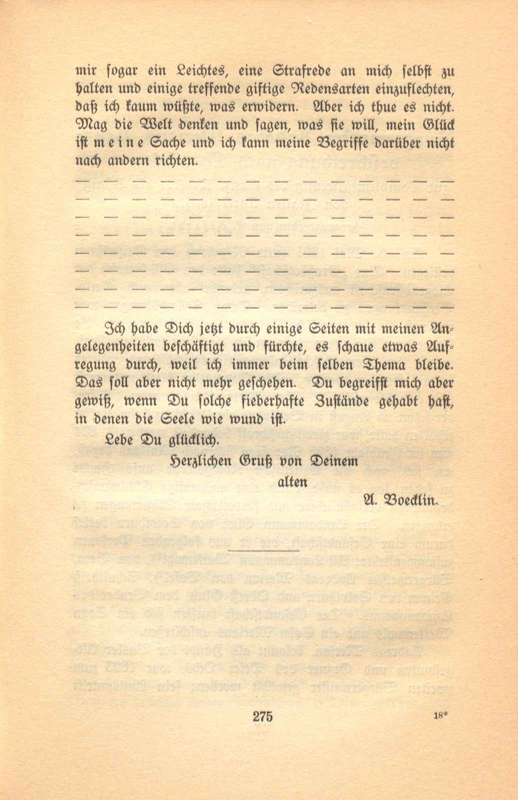 Beiträge zum Verhältnis zwischen Jacob Burckhardt und Arnold Böcklin – Seite 24