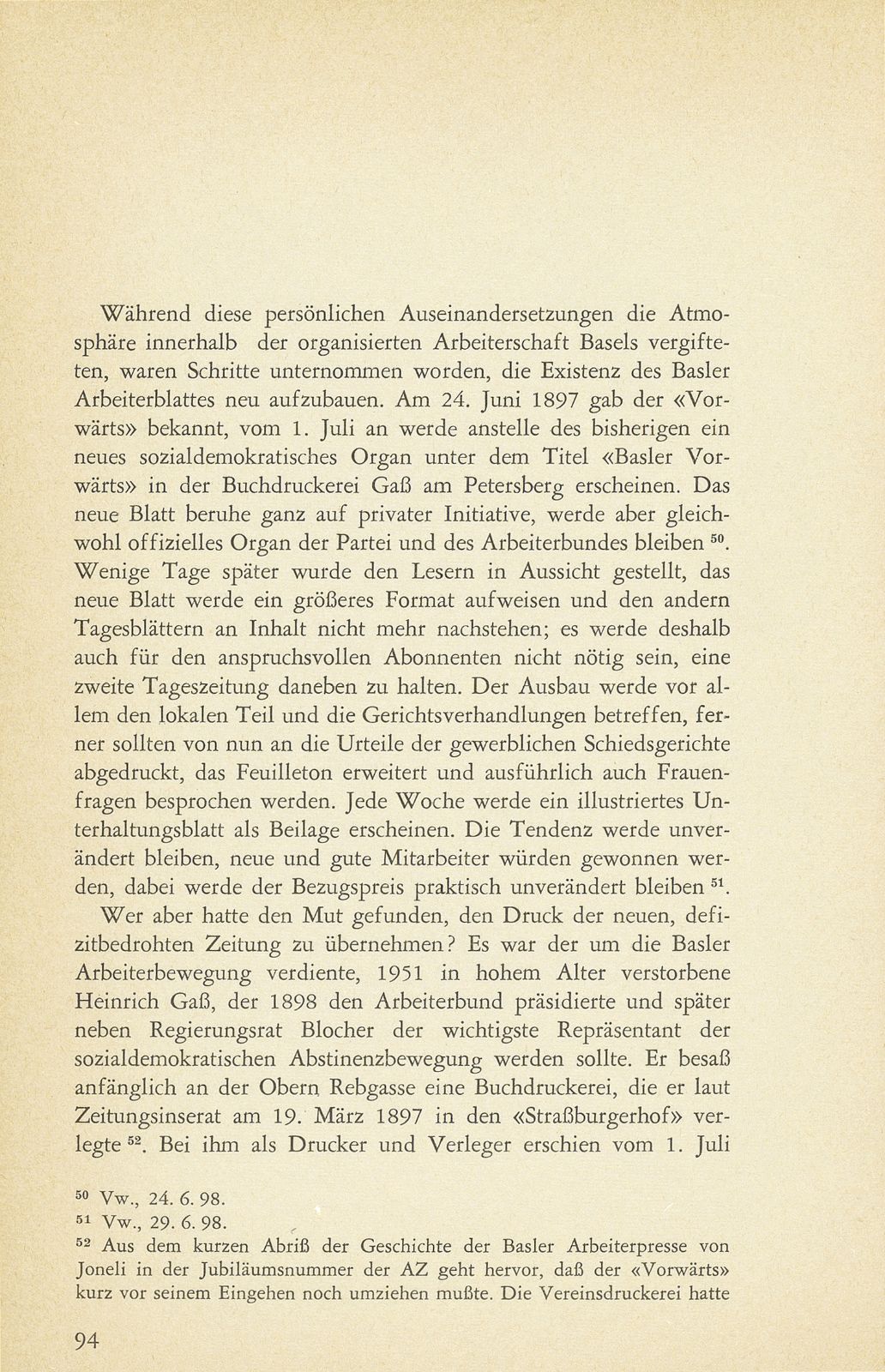 Die sozialdemokratische Presse in Basel bis zum Ersten Weltkrieg – Seite 26