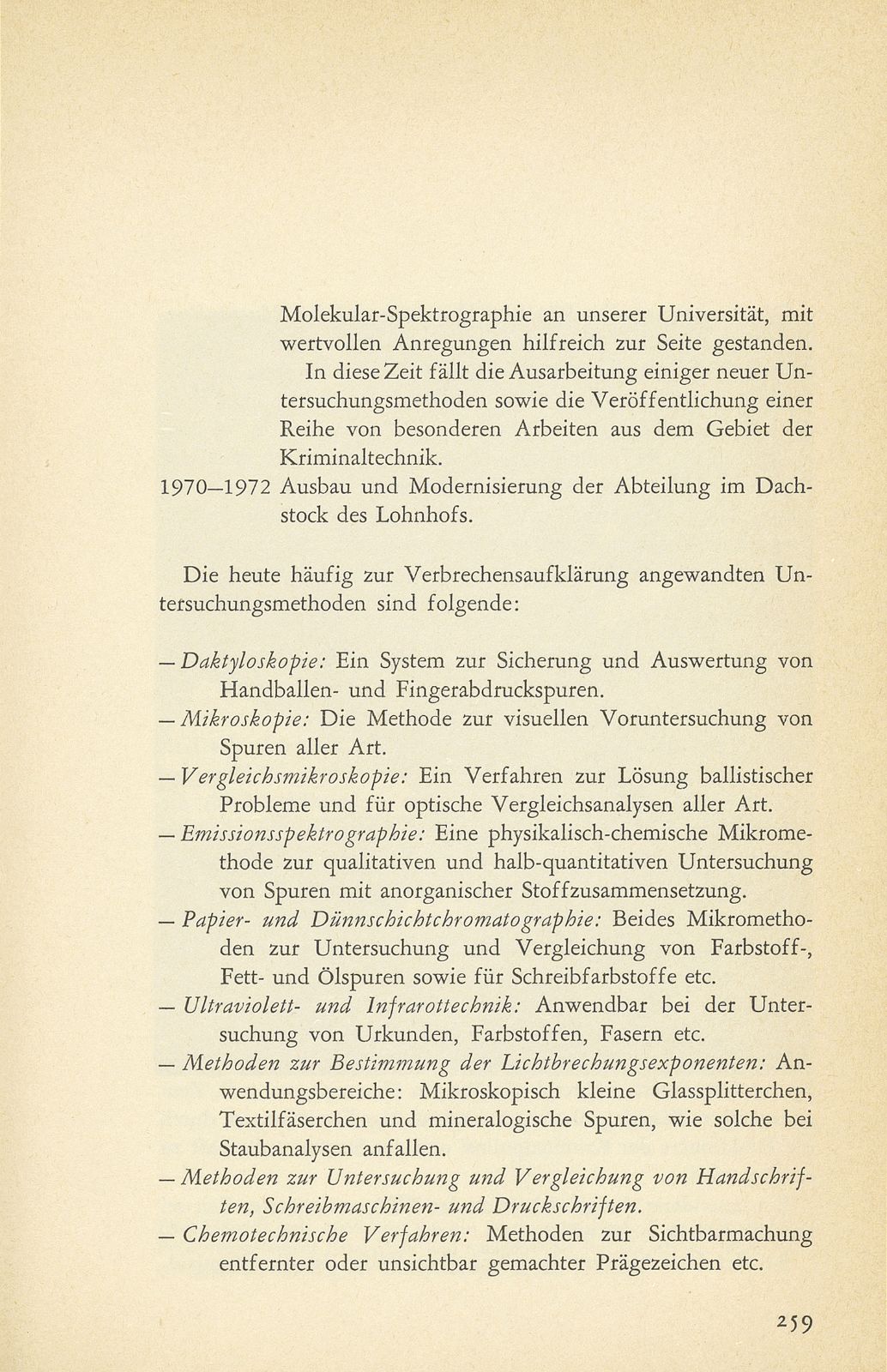 35 Jahre Kriminaltechnische Abteilung im Lohnhof – Seite 15