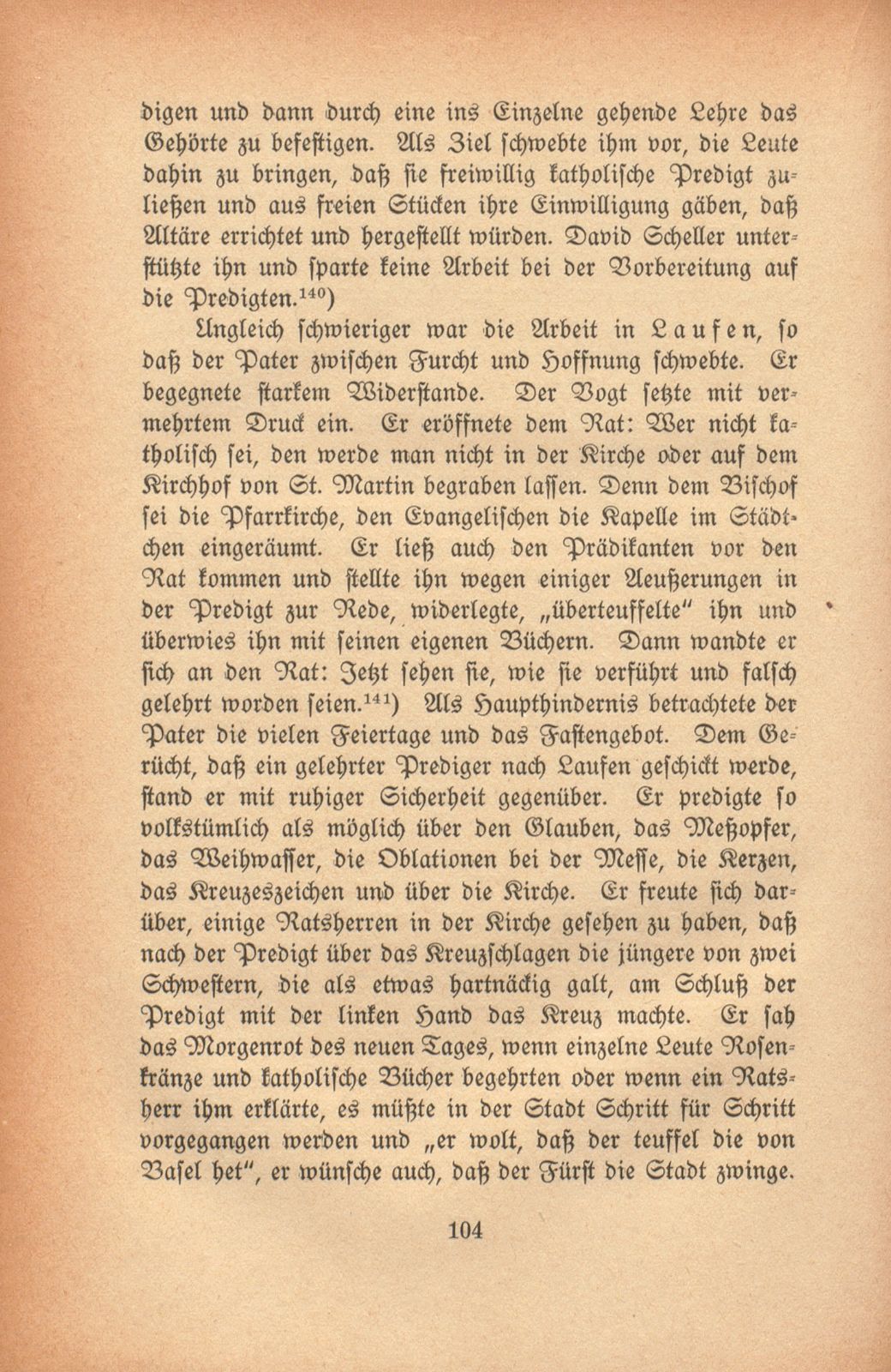 Die Gegenreformation im baslerisch-bischöflichen Laufen – Seite 14