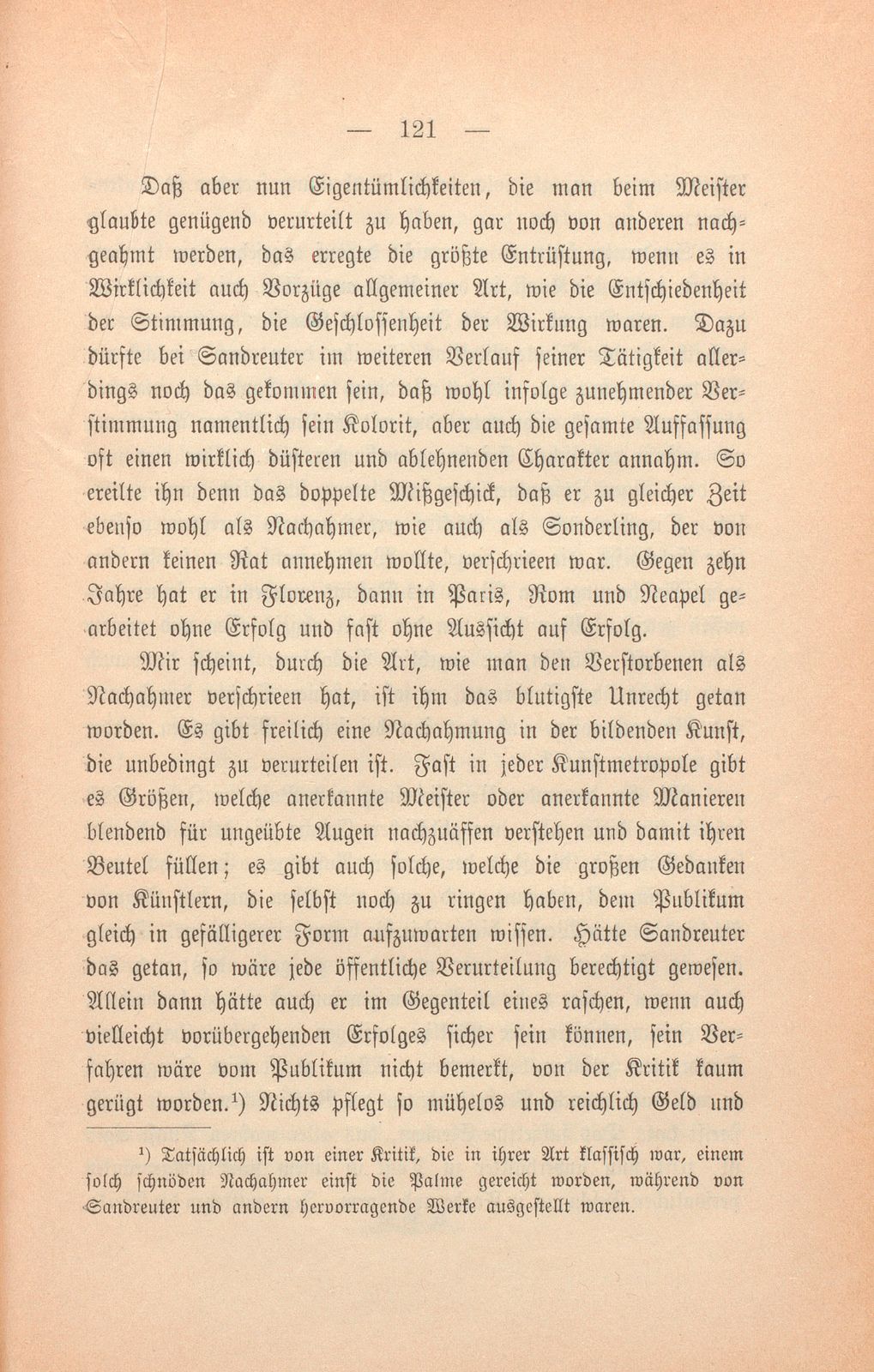 Hans Sandreuter. Rede gehalten bei der Eröffnung der Sandreuter-Ausstellung im März 1902 von Heinrich Alfred Schmid – Seite 14