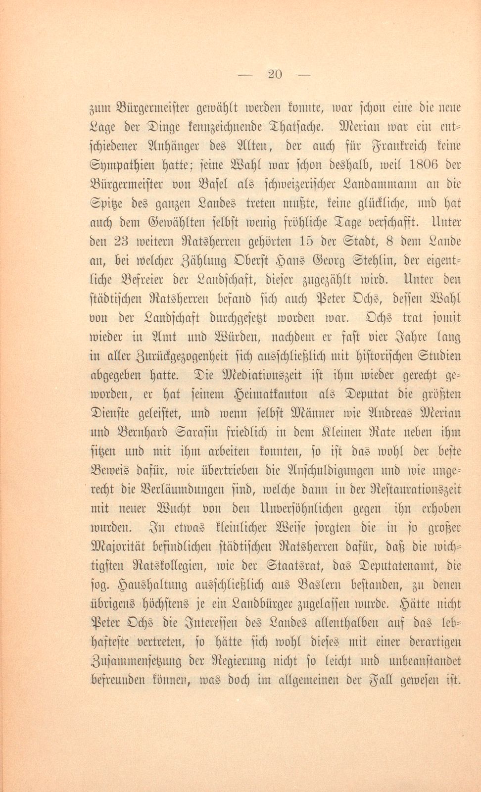 Zwei Basler Verfassungen aus dem Anfang unseres Jahrhunderts – Seite 20