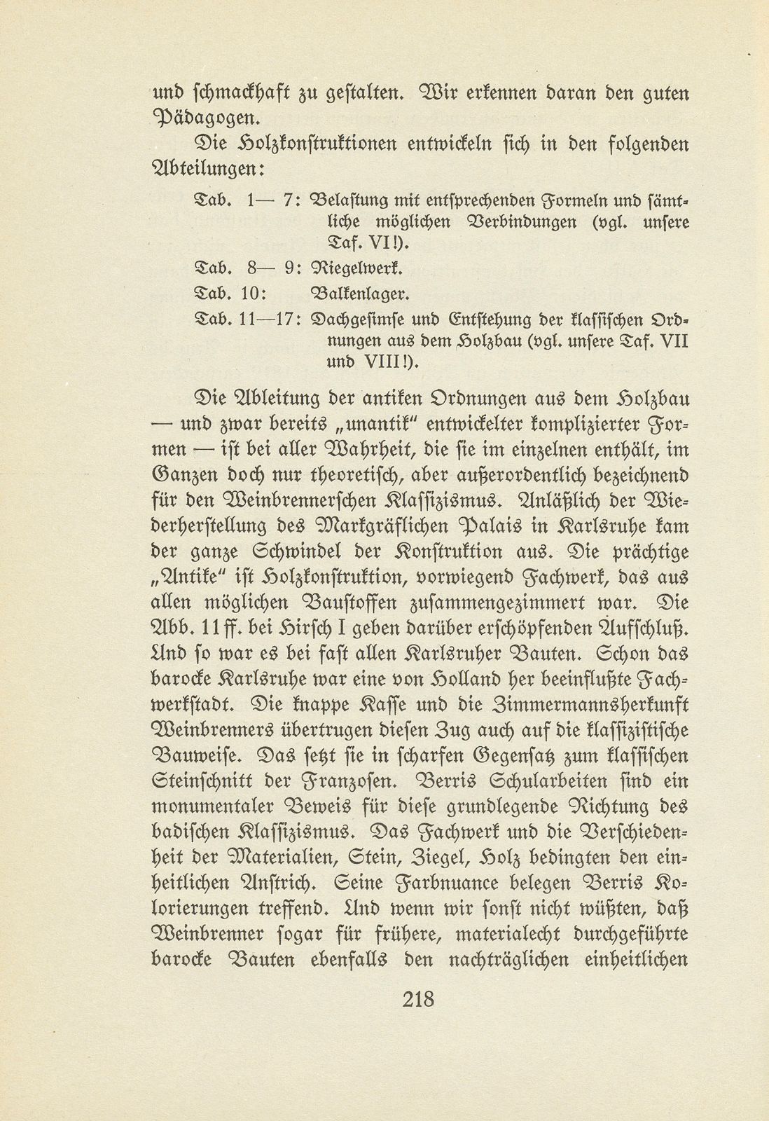 Melchior Berri. (Ein Beitrag zur Kultur des Spätklassizismus.) – Seite 42