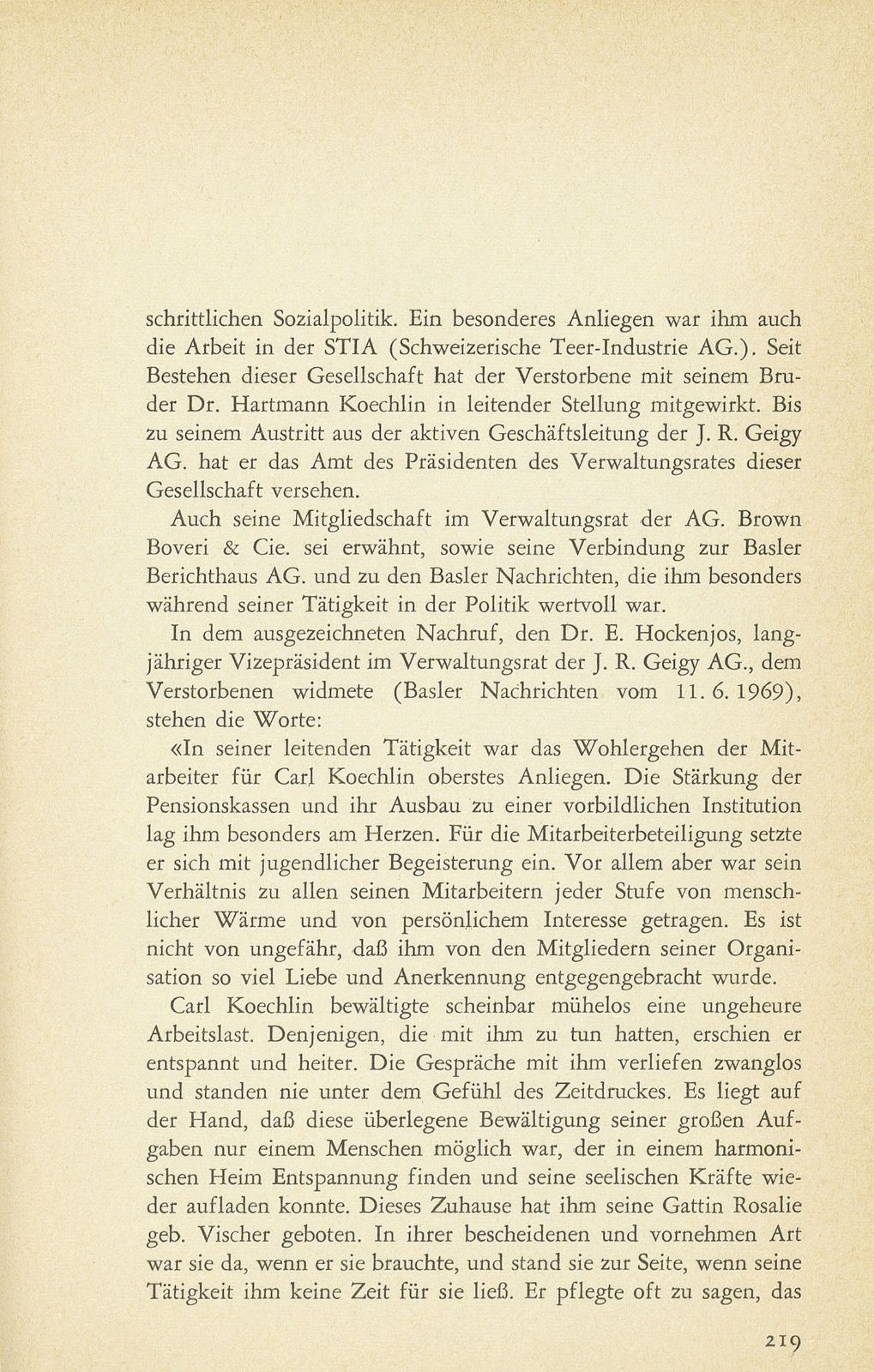 Dr. h.c. Carl Koechlin-Vischer (1889-1969) – Seite 12