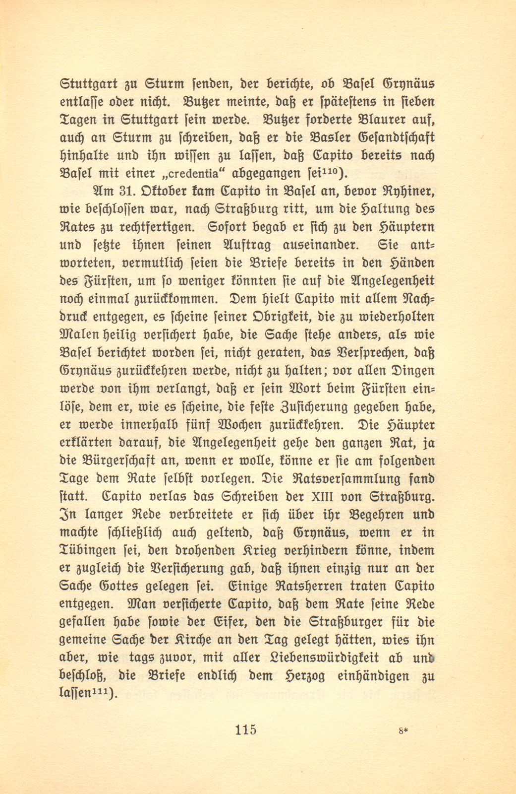 Die Berufung des Simon Grynäus nach Tübingen. 1534/1535 – Seite 28