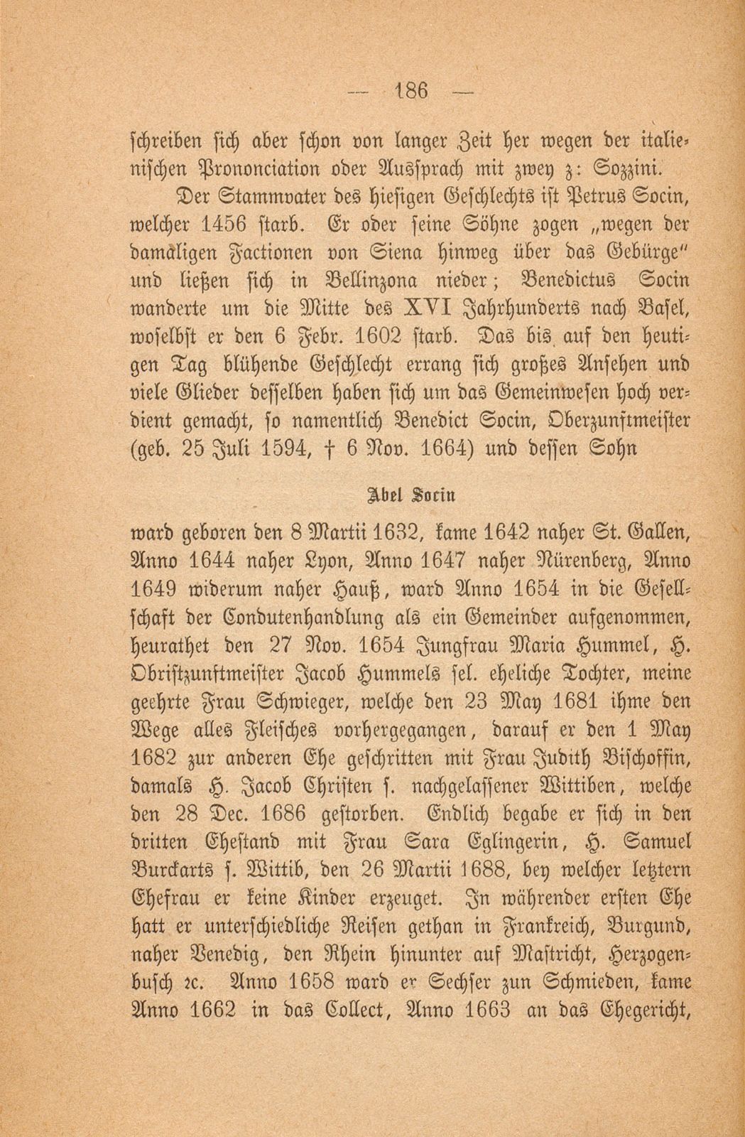 Aus einem baslerischen Stammbuch, XVII. Jahrhundert – Seite 50