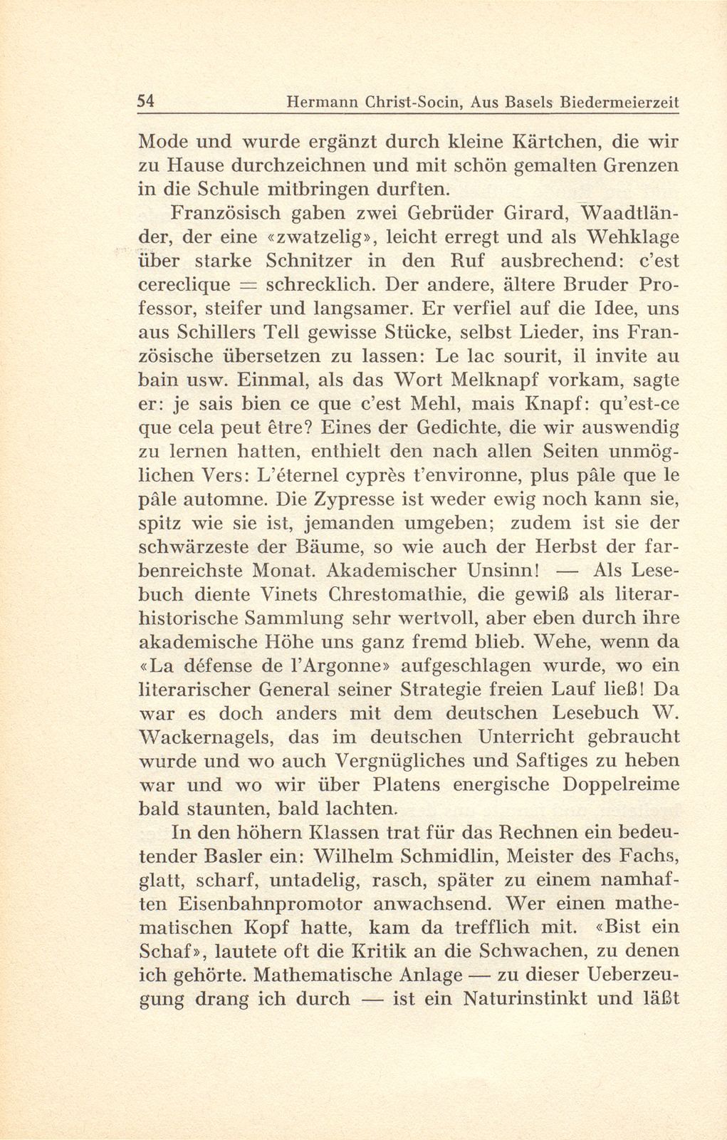 Aus Basels Biedermeierzeit – Seite 19