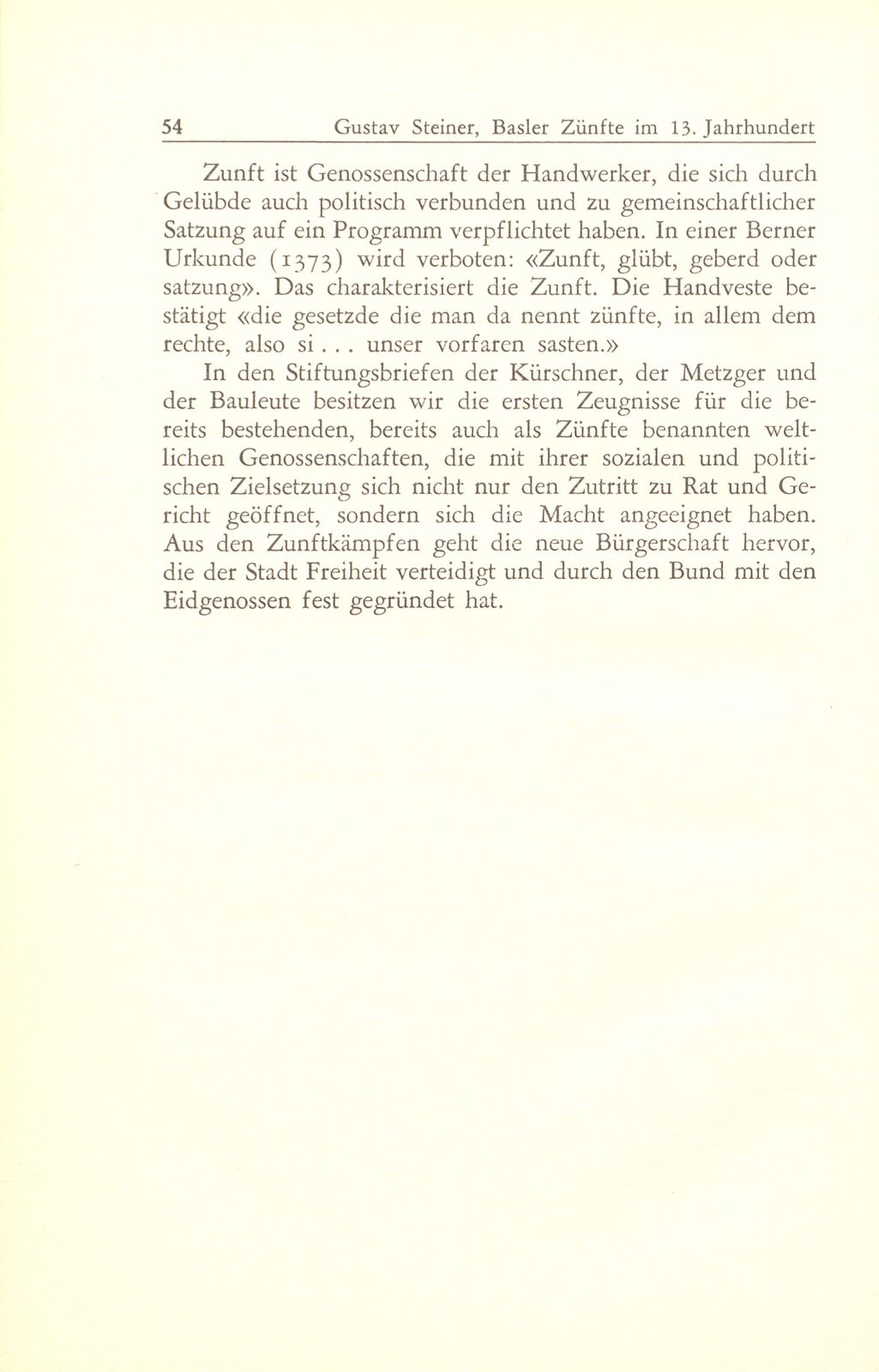 Entstehung und Charakter der Basler Zünfte im 13. Jahrhundert – Seite 38