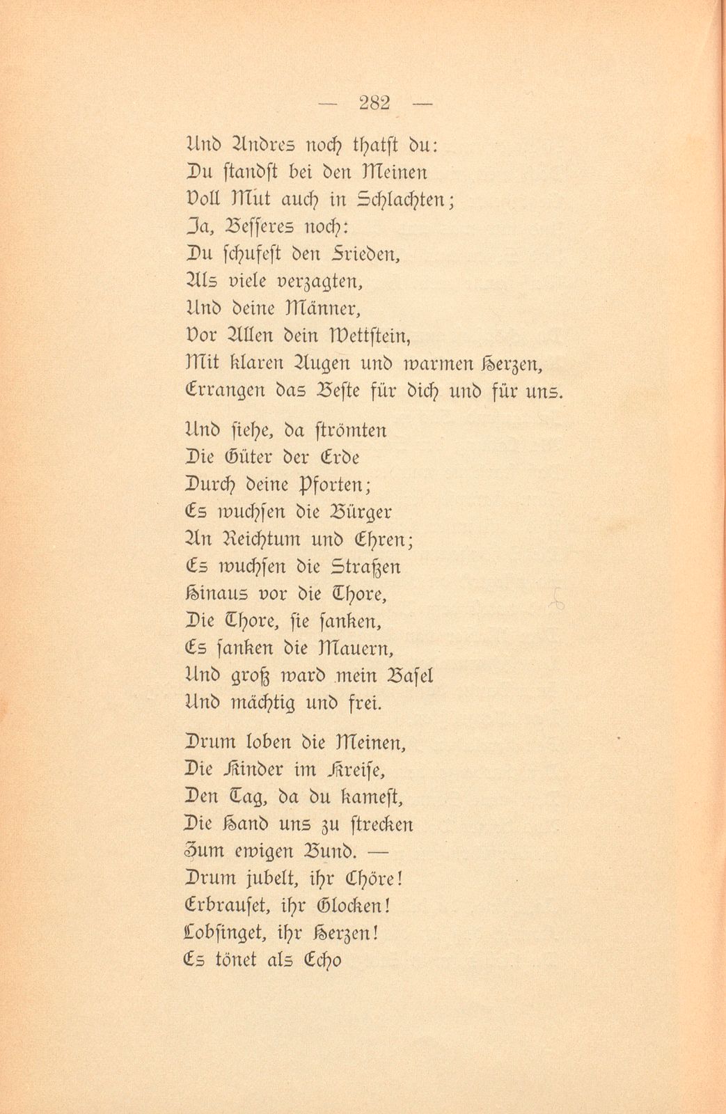 1901. Kaiser Heinrichs Tag [Gedicht] – Seite 3