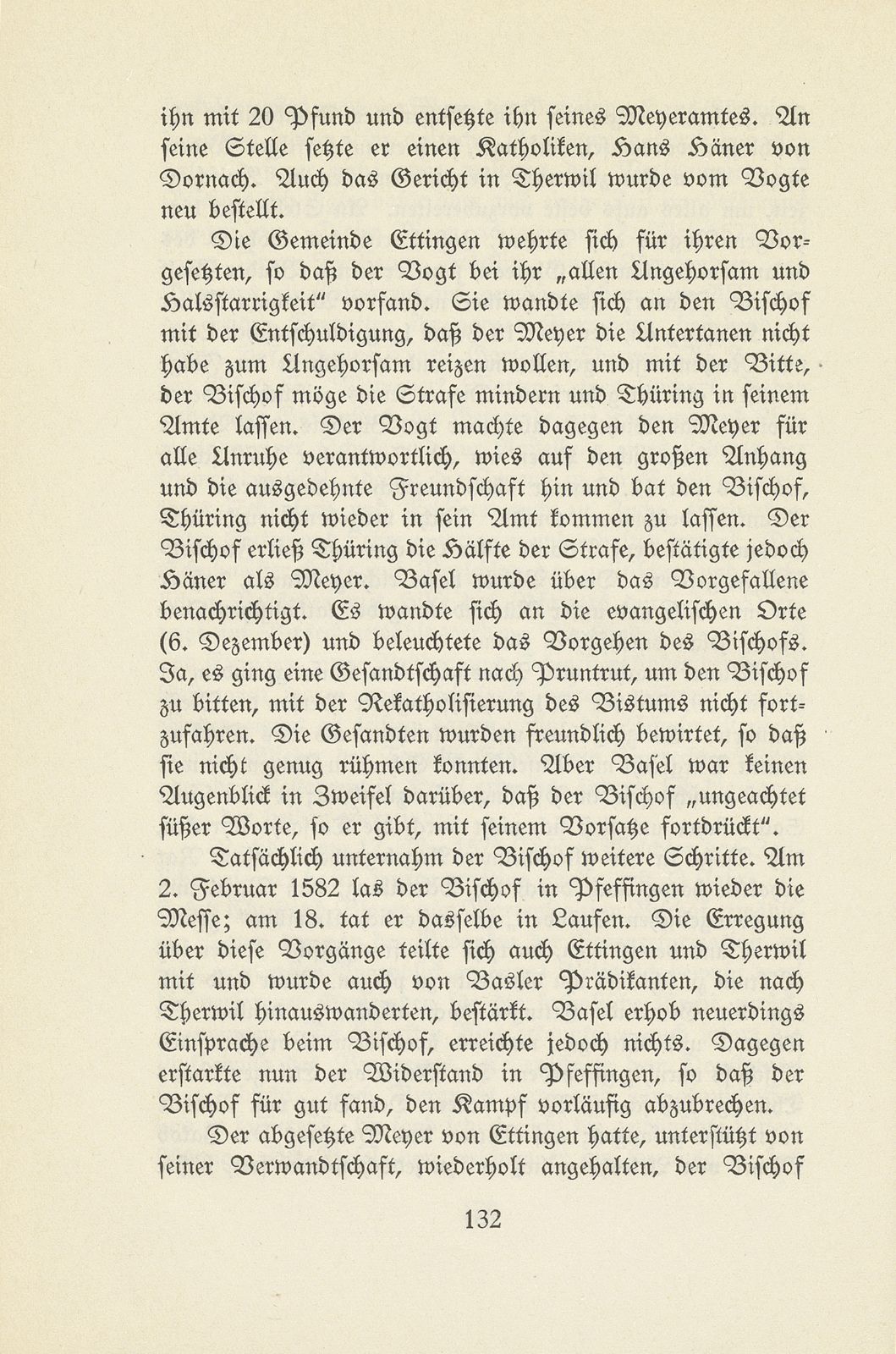 Therwil und Ettingen in der Zeit der Reformation und Gegenreformation – Seite 26