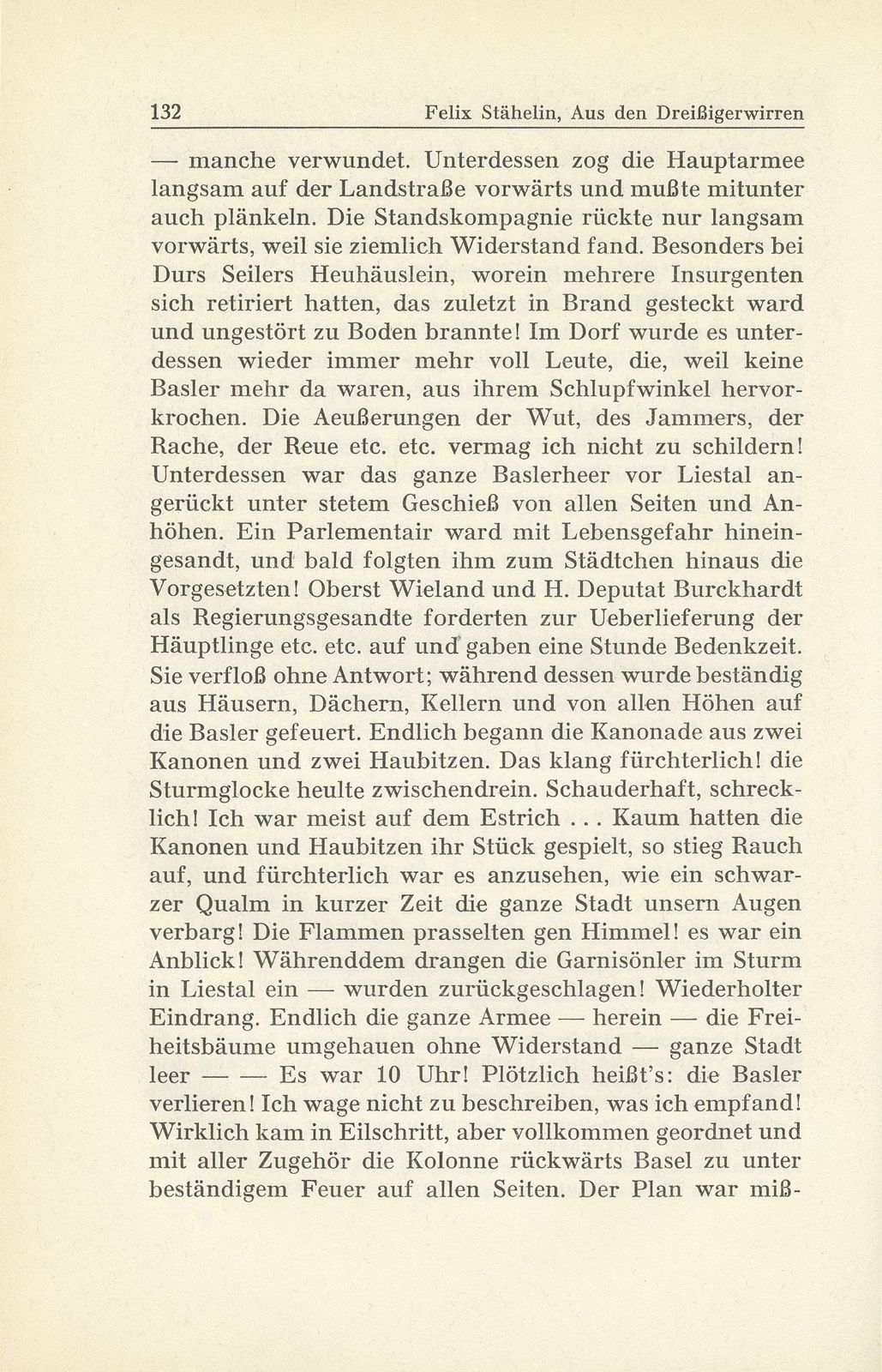 Erlebnisse und Bekenntnisse aus der Zeit der Dreissigerwirren [Gebrüder Stähelin] – Seite 30