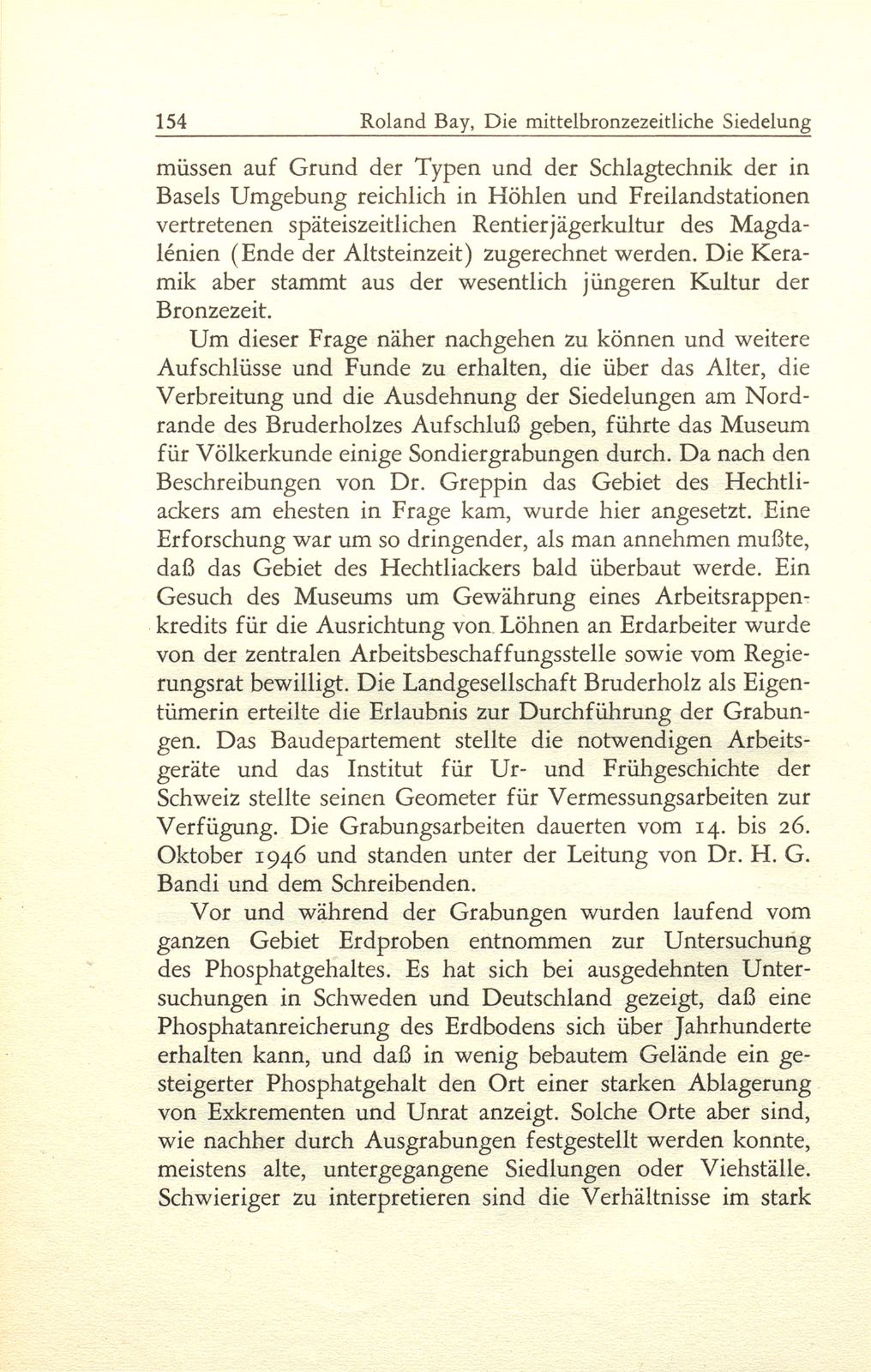 Die mittelbronzezeitliche Siedlung auf dem Hechtliacker im Kanton Basel-Stadt – Seite 2