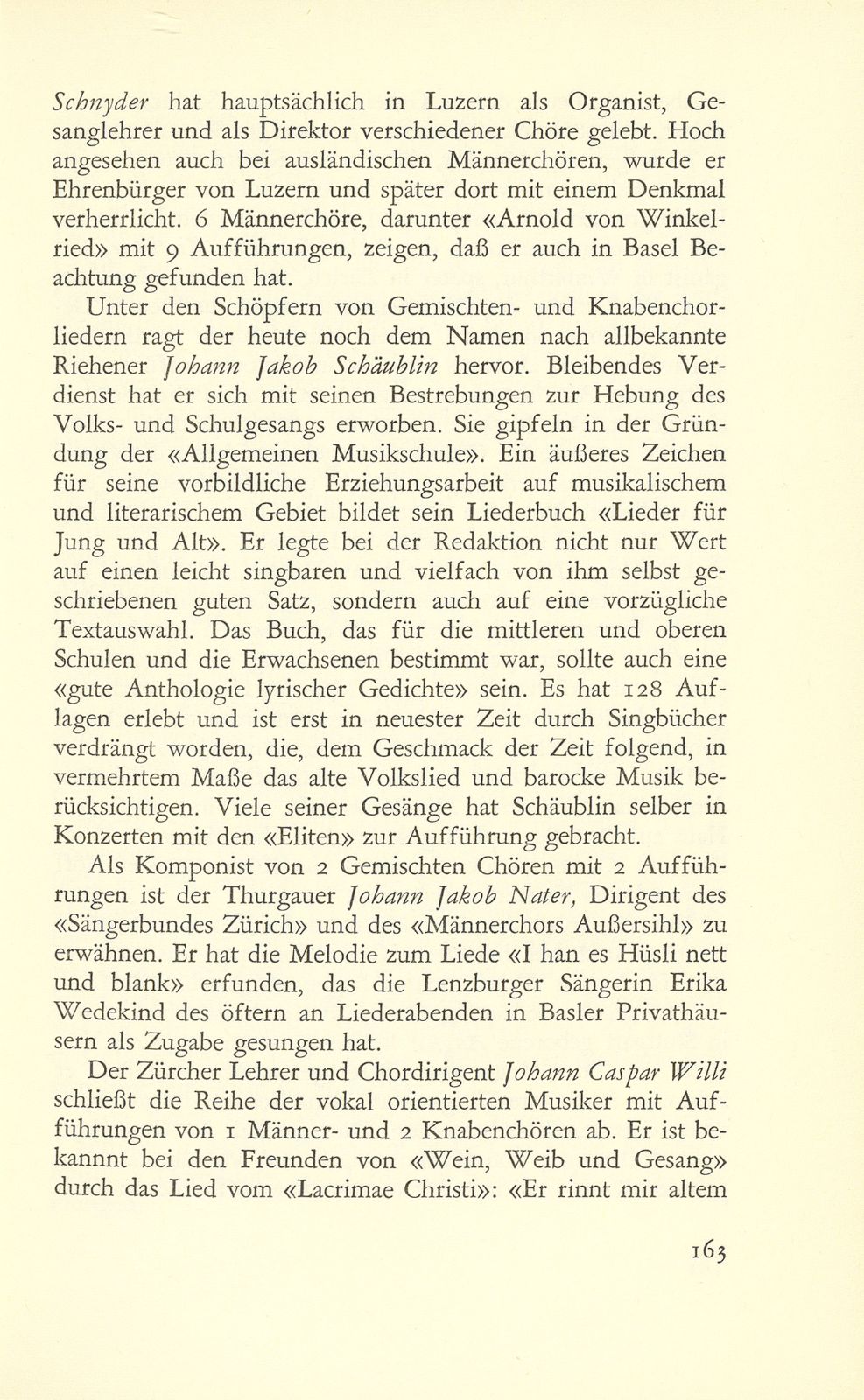 Schweizerische Musik im Basler Konzertleben früherer Zeit – Seite 18