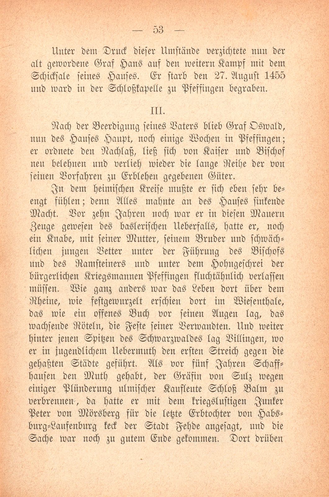 Graf Oswald von Thierstein und der Ausgang seines Geschlechts – Seite 6