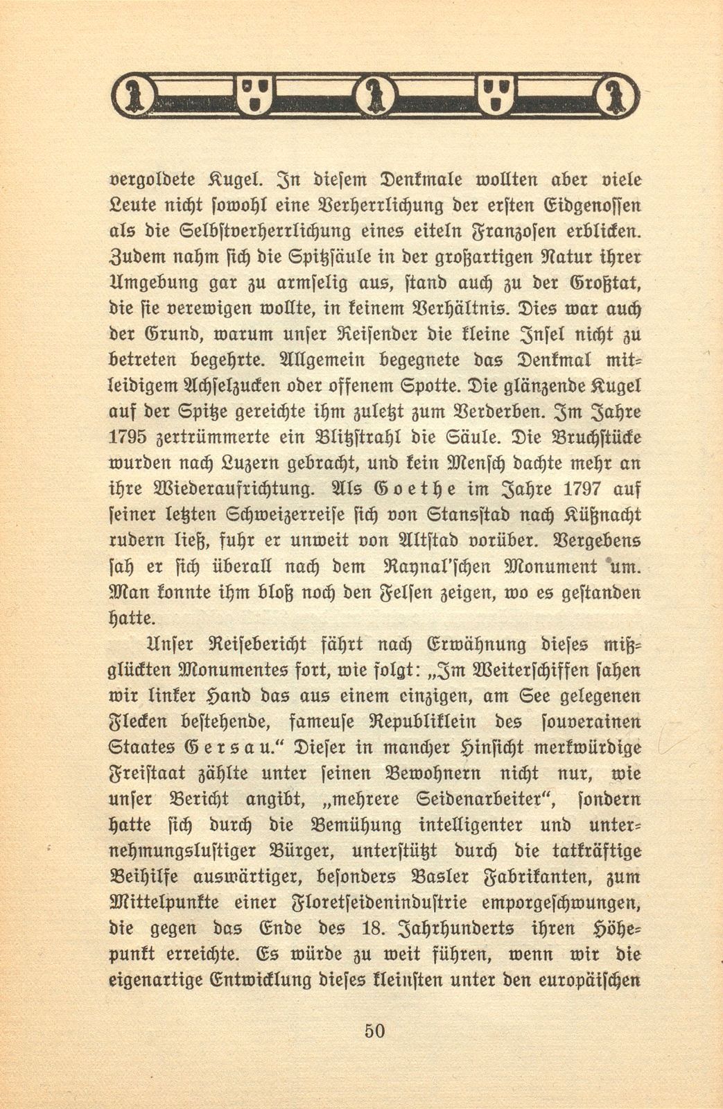 Reise eines Baslers nach dem St. Gotthard und auf den Rigi im September 1791 – Seite 7