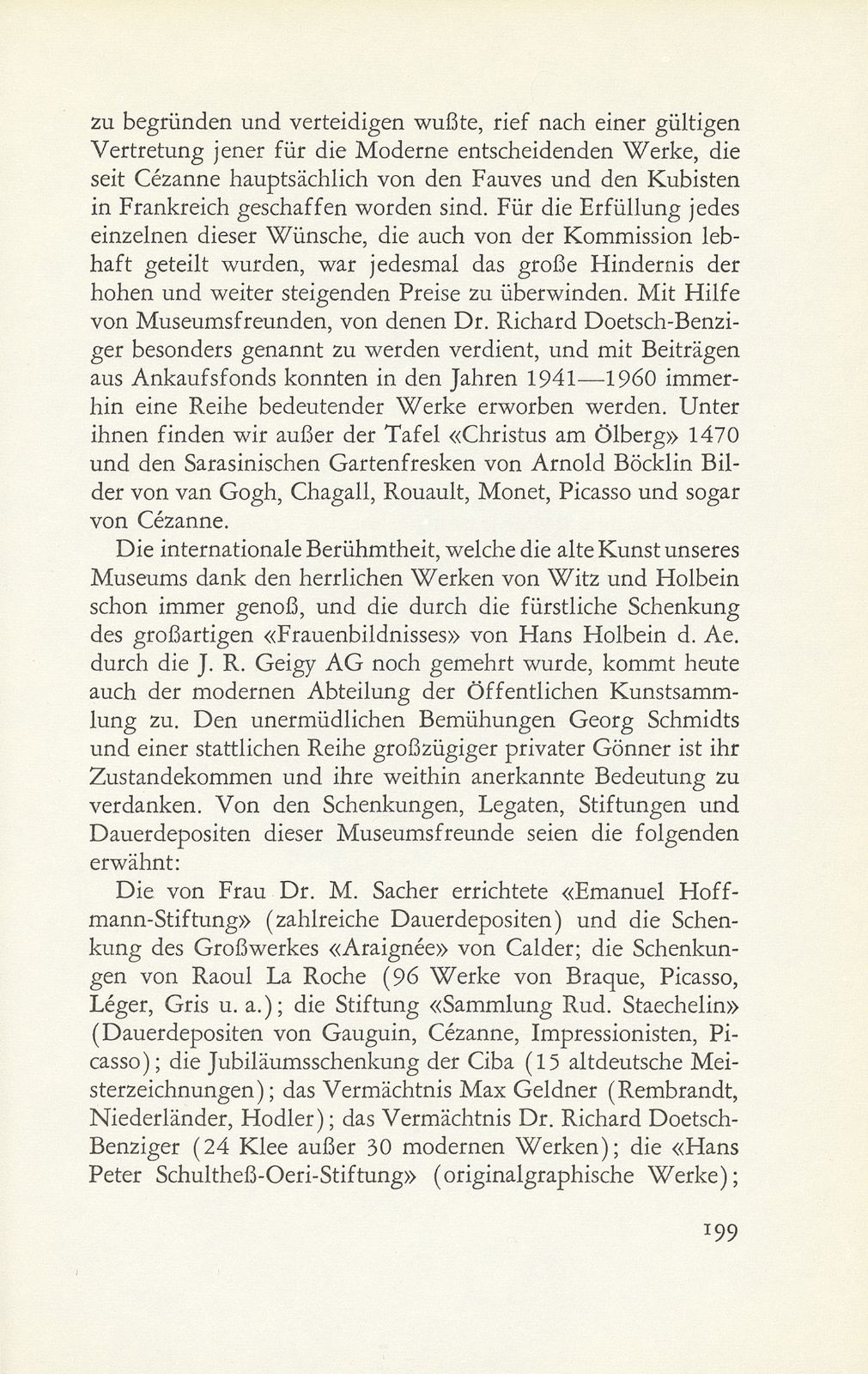 Zur Erinnerung an Prof. Dr. Dr. h.c. Georg Schmidt (1896-1965), Direktor der Öffentlichen Kunstsammlung Basel 1939-1961 – Seite 8