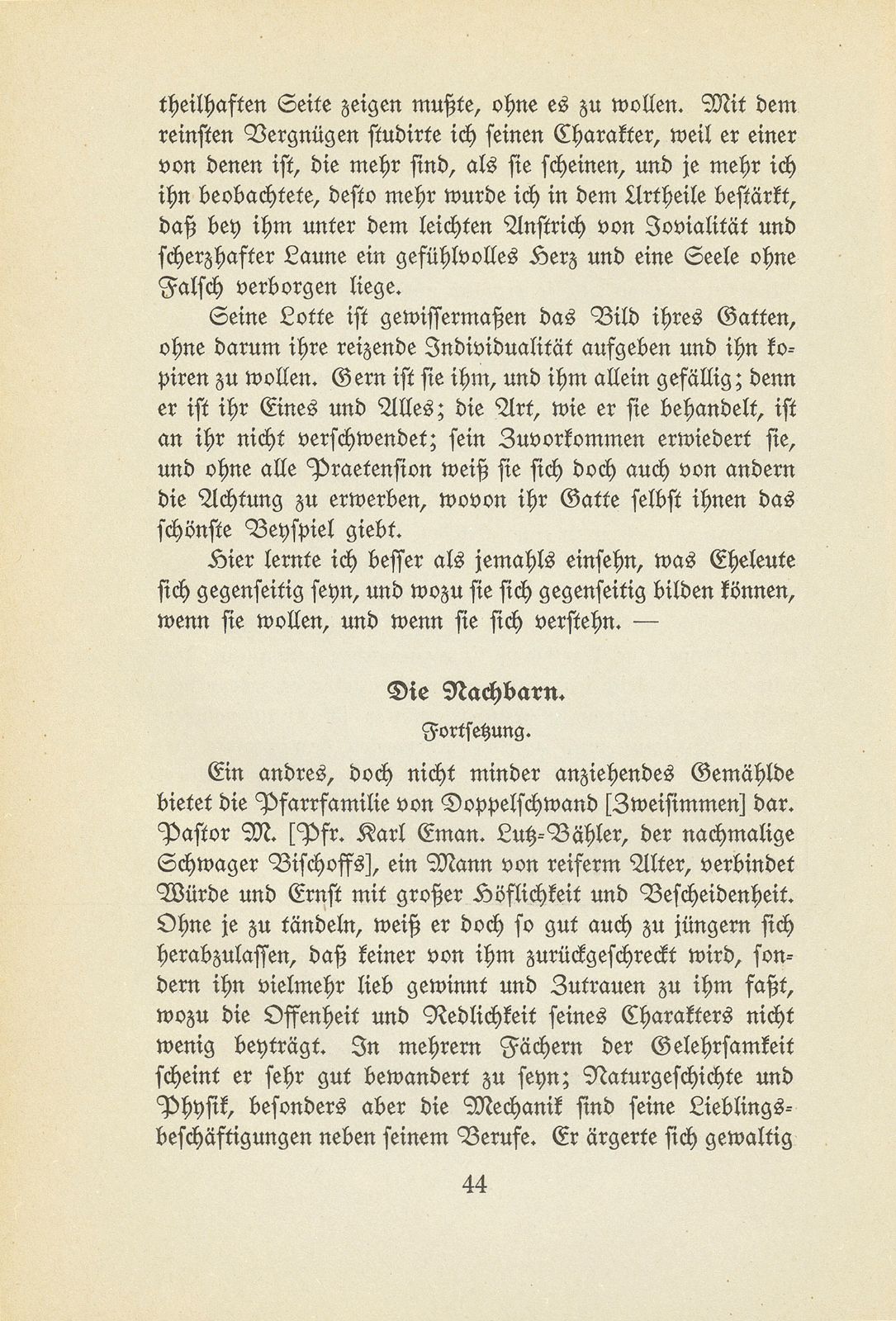 J.J. Bischoff: Fragmente aus der Brieftasche eines Einsiedlers in den Alpen. 1816 – Seite 20