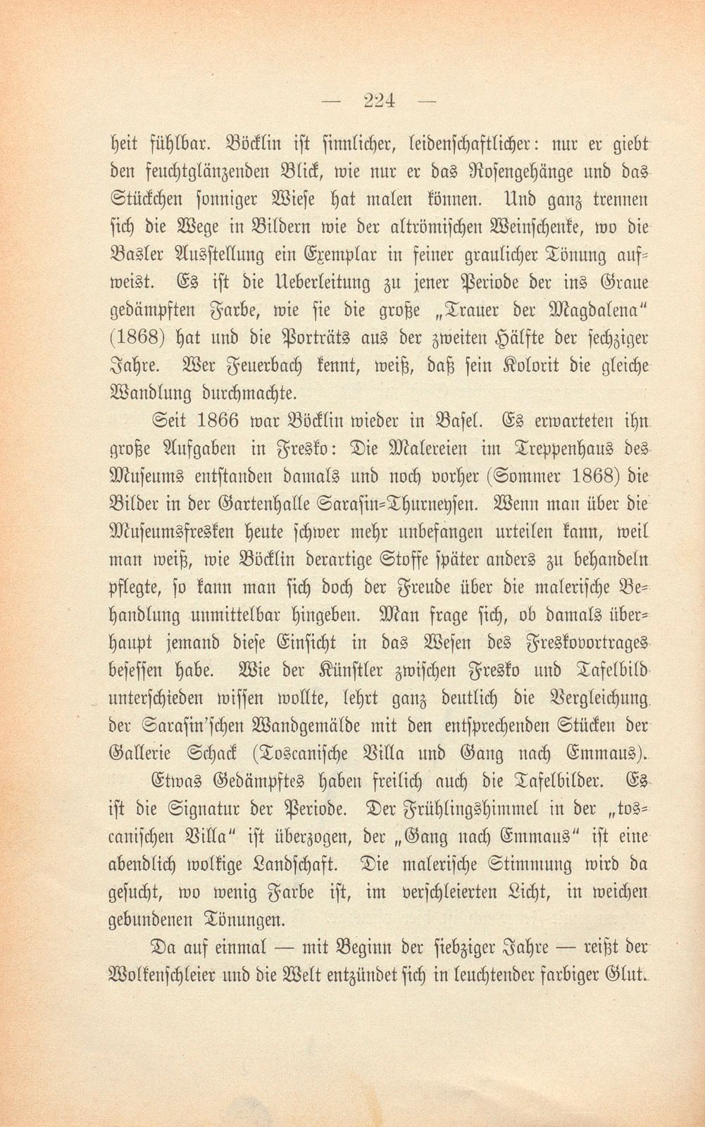 Arnold Böcklin. Festrede von Prof. H. Wölfflin – Seite 7