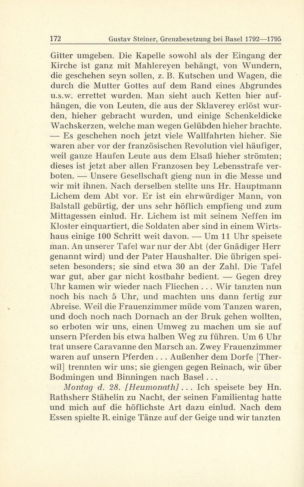 Grenzbesetzung bei Basel im Revolutionskrieg 1792-1795 – Seite 71