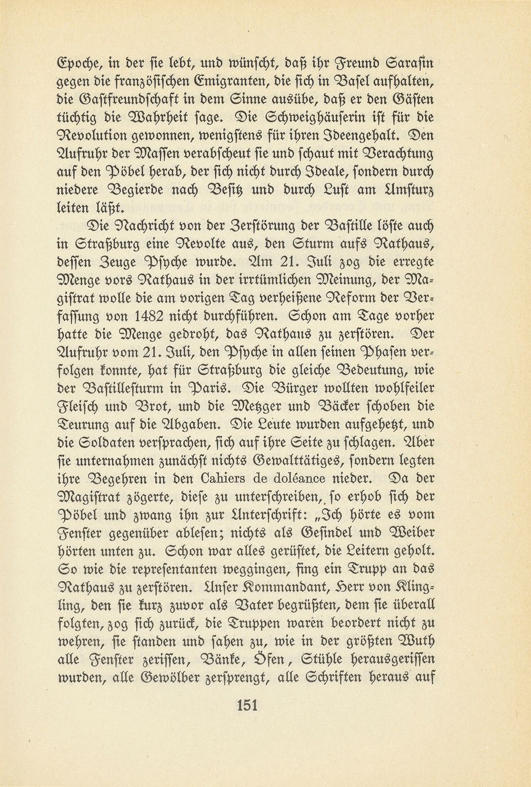 Erlebnisse der Strassburger Gelehrtenfamilie Schweighäuser während der französischen Revolution – Seite 5