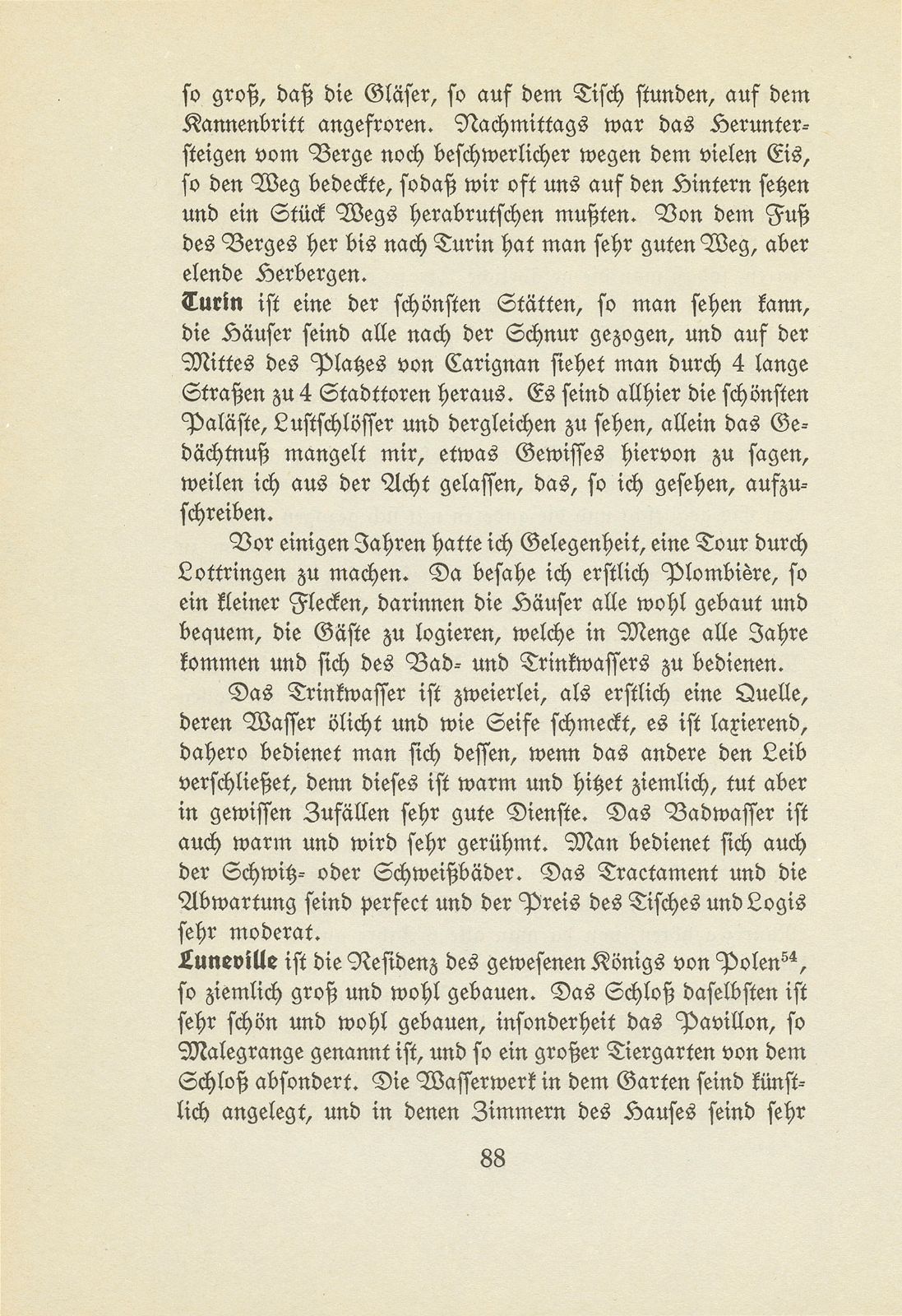 Johannes Ryhiner's Anmerkungen über das Merkwürdige, so in denen Städten, die ich zu sehen Gelegenheit gehabt, wahrzunehmen, nach der Ordnung, wie ich solche eine nach der anderen besucht – Seite 35