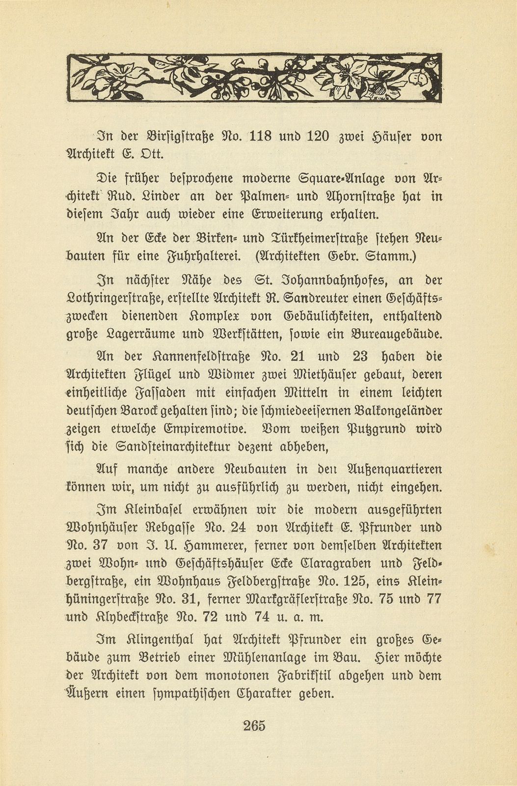 Das künstlerische Leben in Basel vom 1. November 1905 bis 31. Oktober 1906 – Seite 11