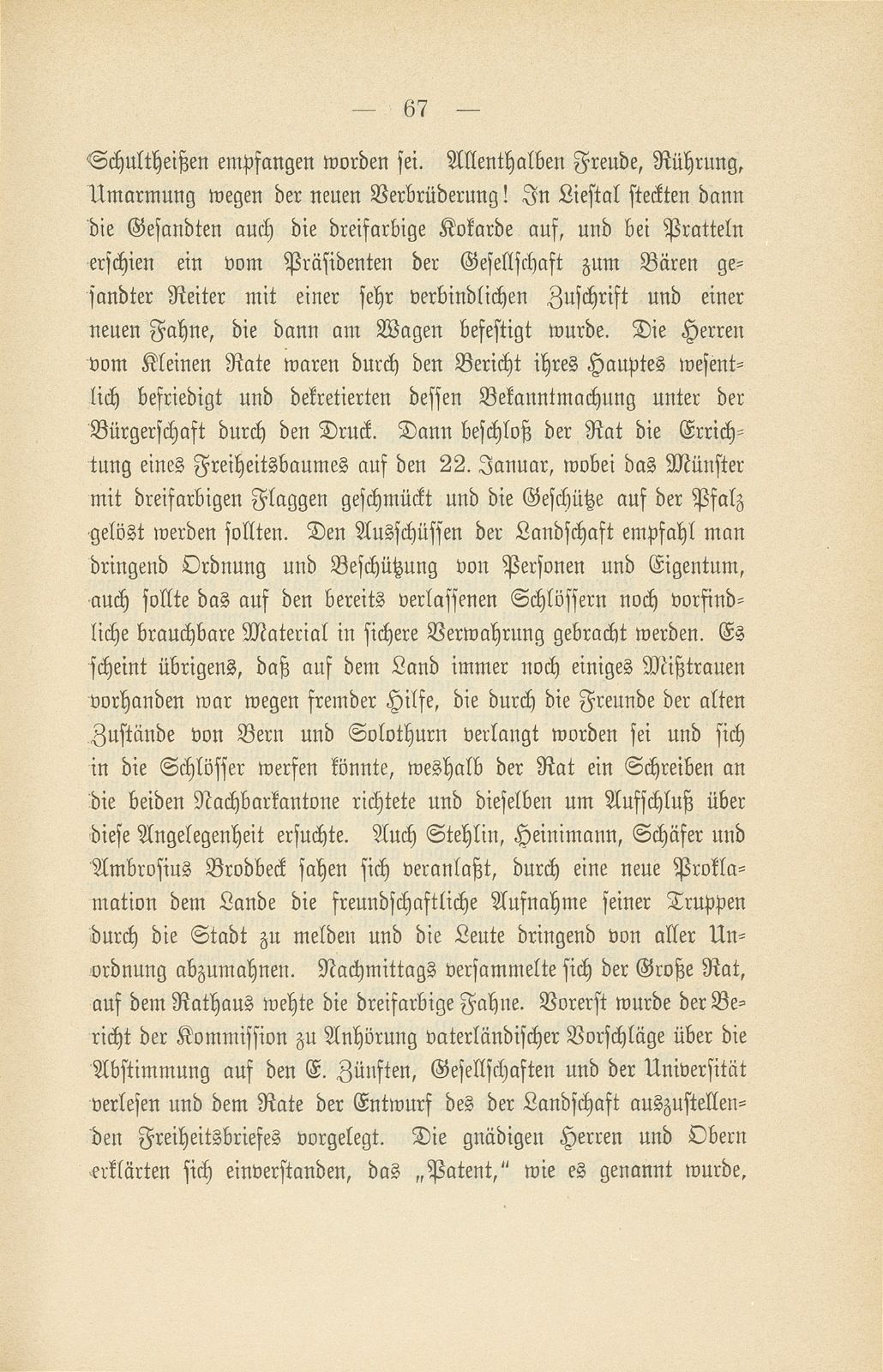 Die Revolution zu Basel im Jahre 1798 – Seite 71