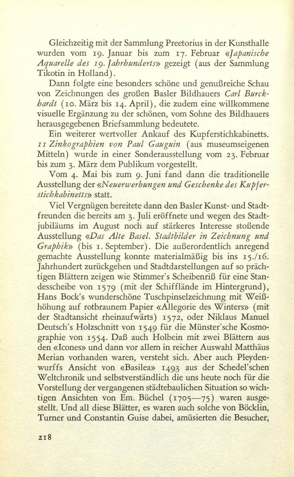 Das künstlerische Leben in Basel – Seite 9