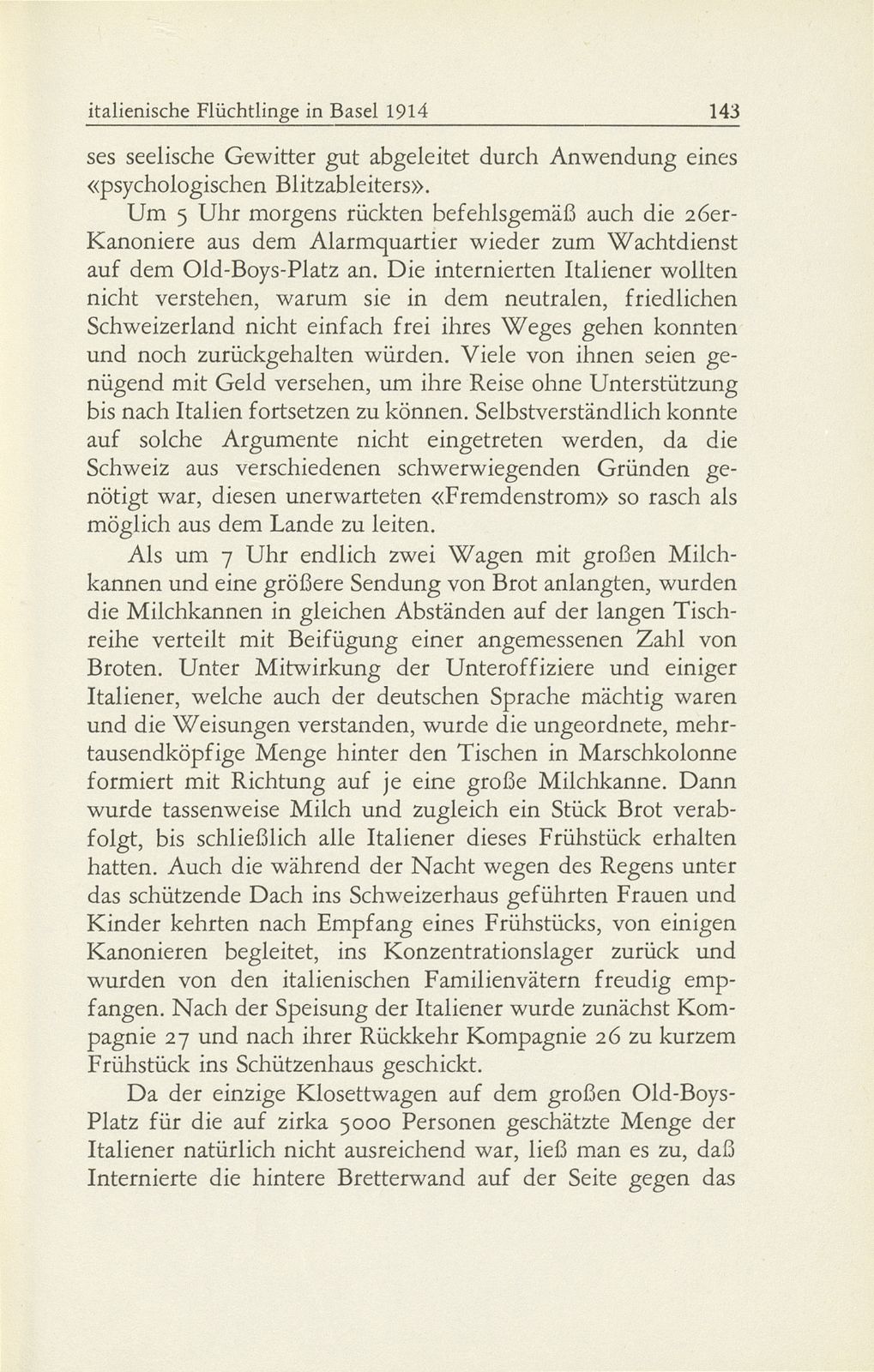 Kriegsausbruch und italienische Flüchtlinge in Basel 1914 – Seite 7