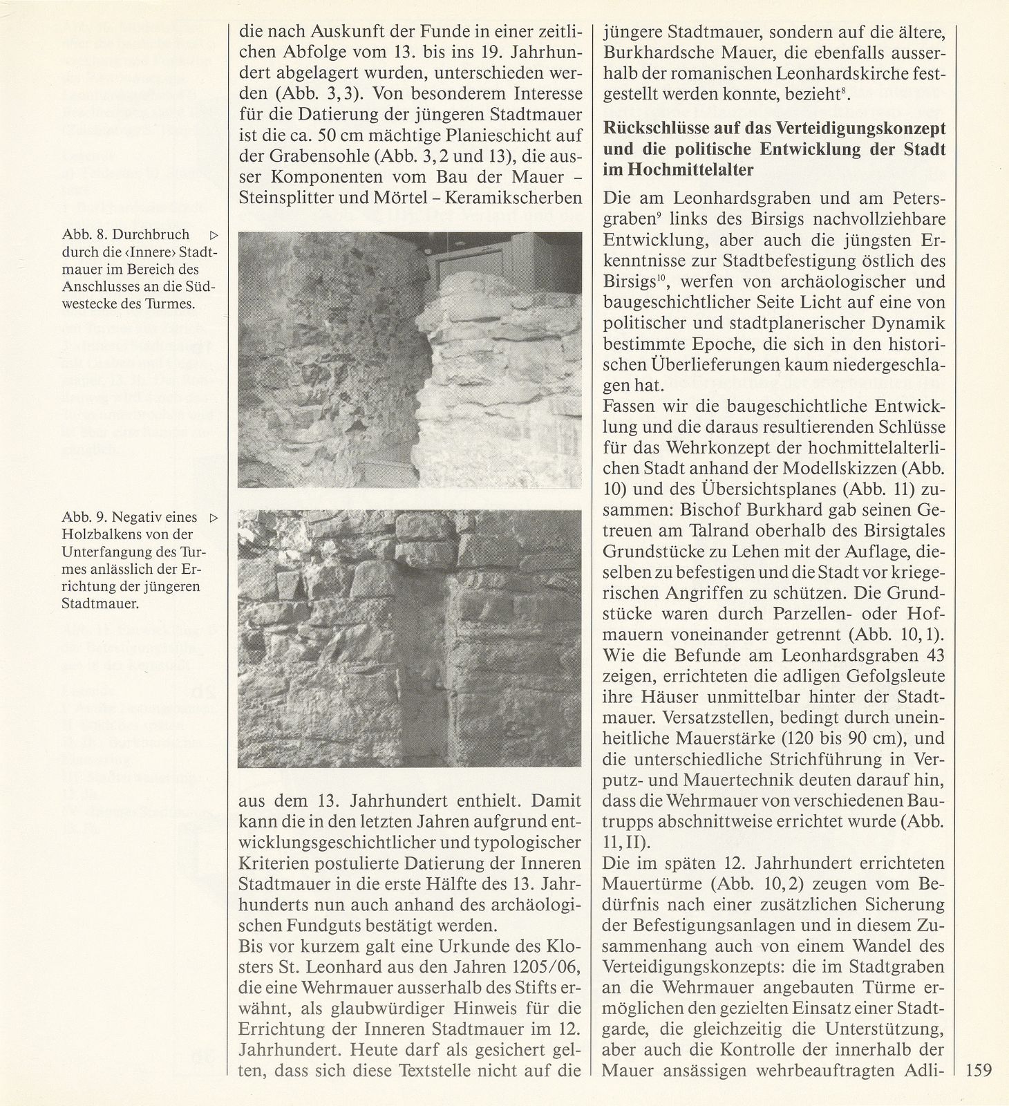 Mittelalterliche Stadtmauern im Teufelhof – eine archäologische Informationsstelle am Leonhardsgraben 47 – Seite 4