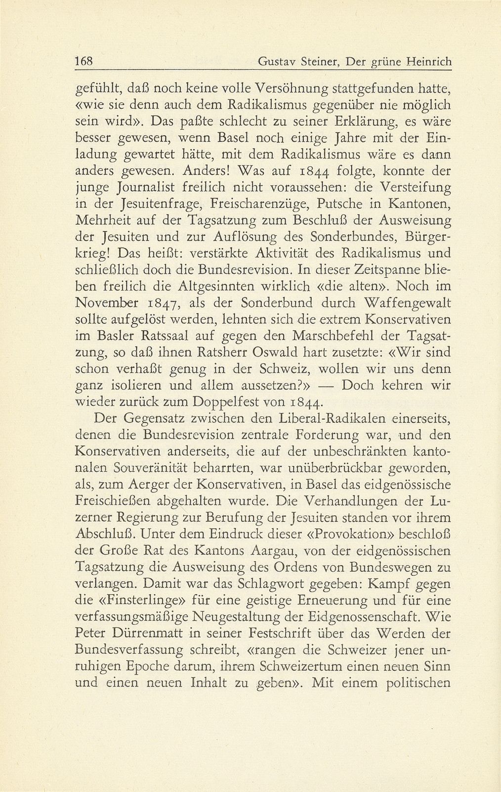 Der grüne Heinrich auf dem eidgenössischen Freischiessen zu Basel im Jahre 1844 – Seite 9