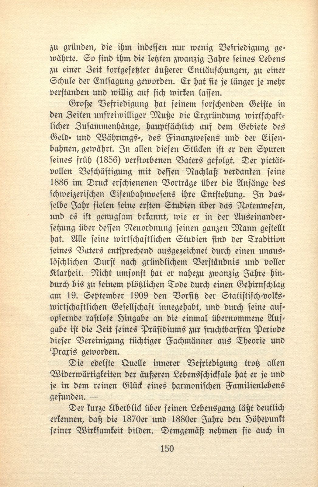 Von den Schweizer Bahnen und Banken in der kritischen Zeit der 1870er und der 1880er Jahre – Seite 4