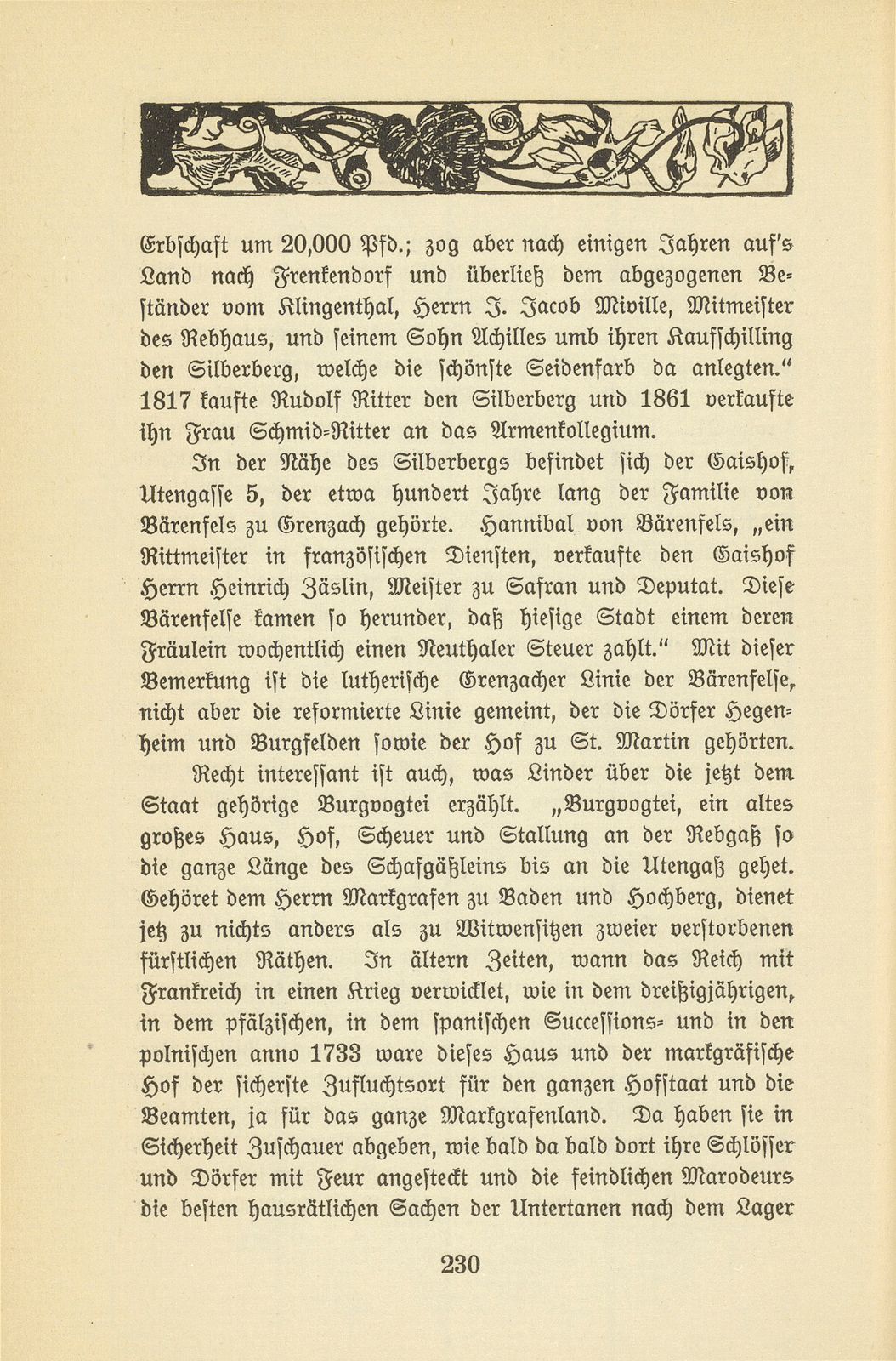 Eine Kleinbasler Chronik des 18. Jahrhunderts [Wilhelm Linder] – Seite 38