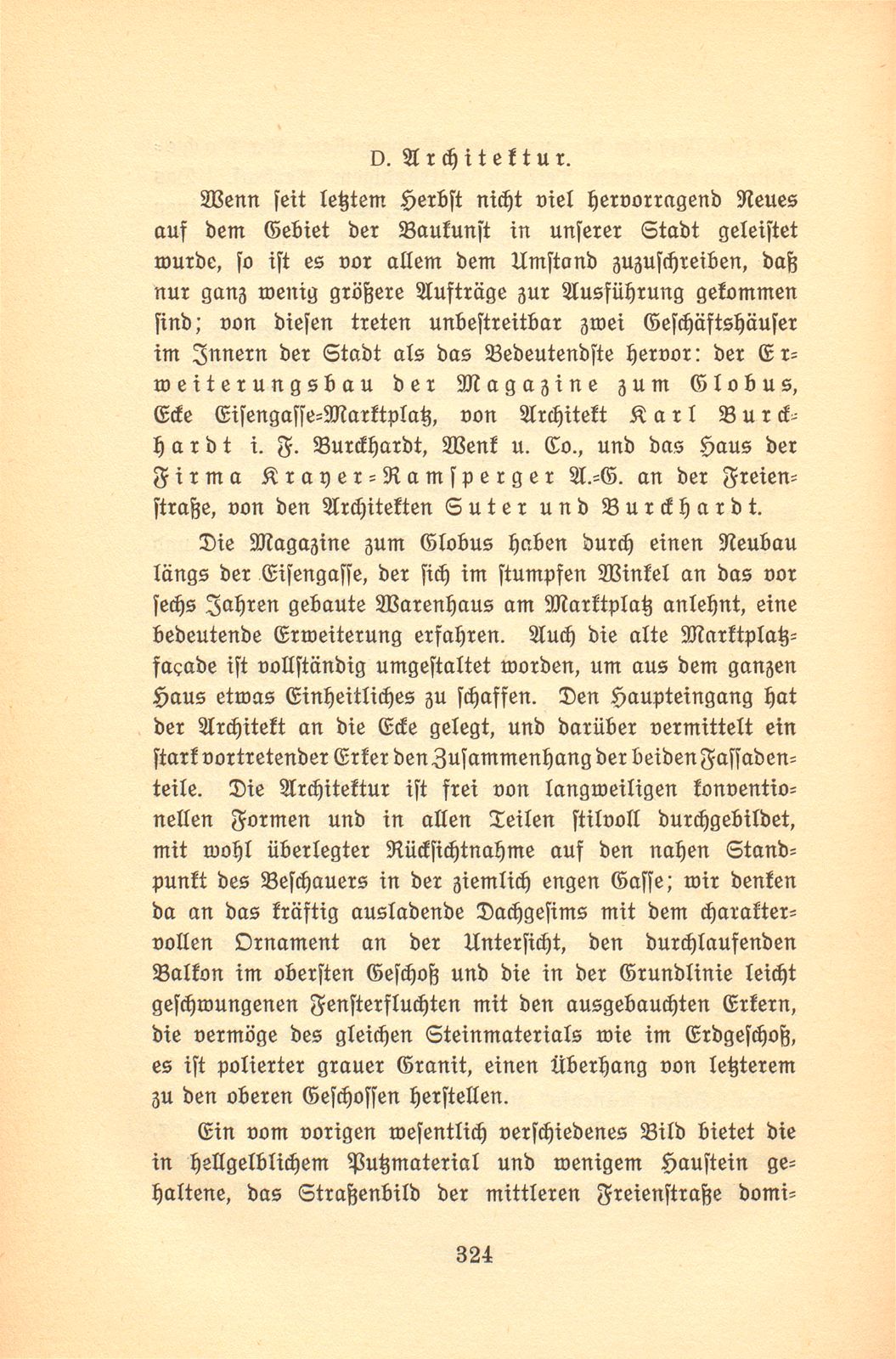 Das künstlerische Leben in Basel vom 1. November 1909 bis 31. Oktober 1910 – Seite 1