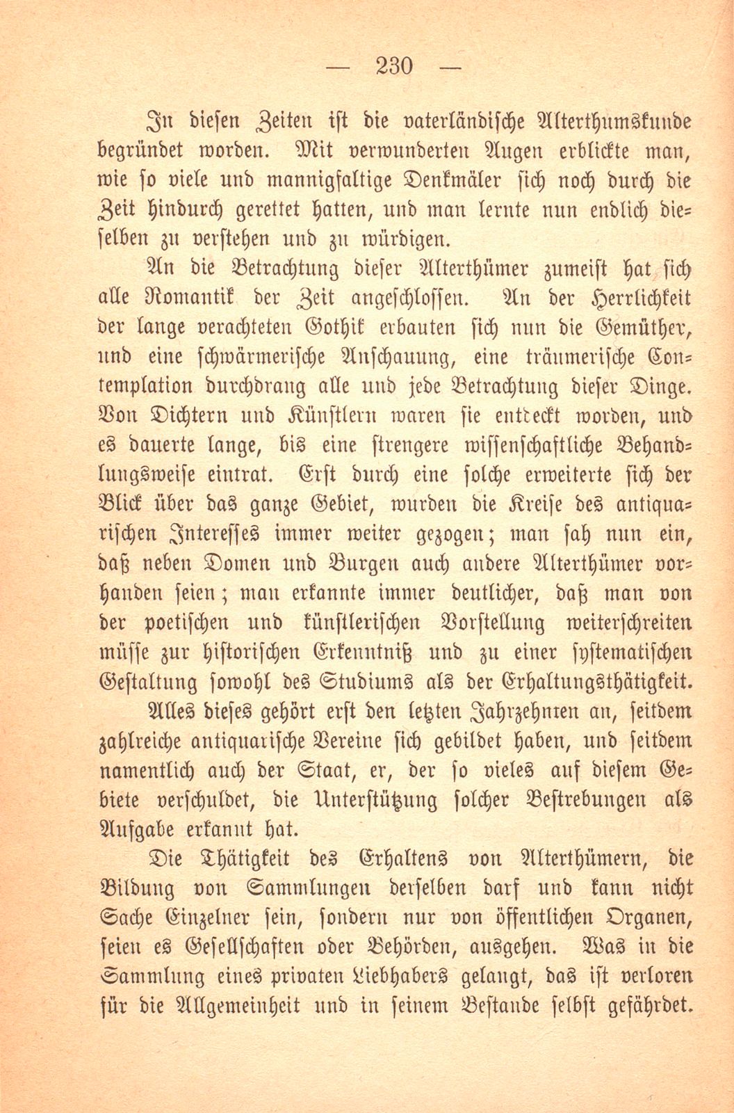 Die Erhaltung vaterländischer Alterthümer in Basel – Seite 6