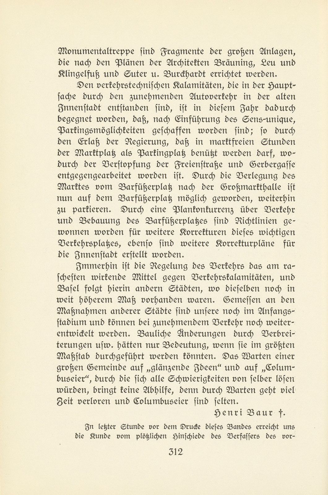 Das künstlerische Leben in Basel vom 1. Oktober 1928 bis 30. September 1929 – Seite 7