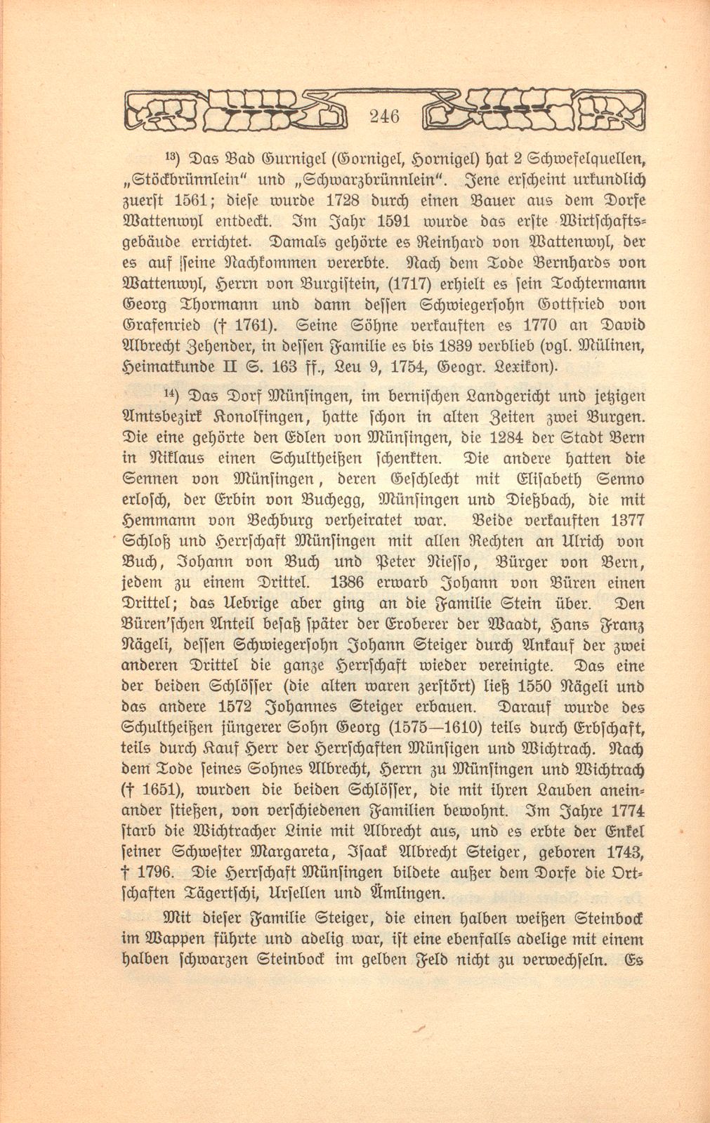 Beschreibung einer Badereise, die der Schultheiss von Liestal, Joh. David Hebdenstreit, anno 1775 mit seiner Frau nach Leuk gethan. (War damals 53 Jahre alt.) – Seite 33