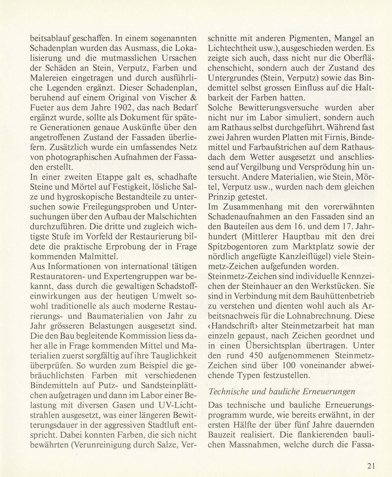 Die Rathaus-Restaurierung 1977-1982 – Seite 5