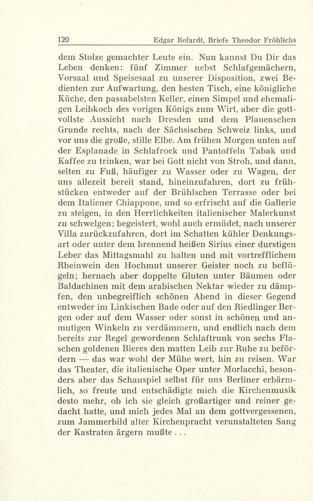 Aus Briefen Theodor Fröhlichs an Abel Burckhardt und Wilhelm Wackernagel – Seite 9