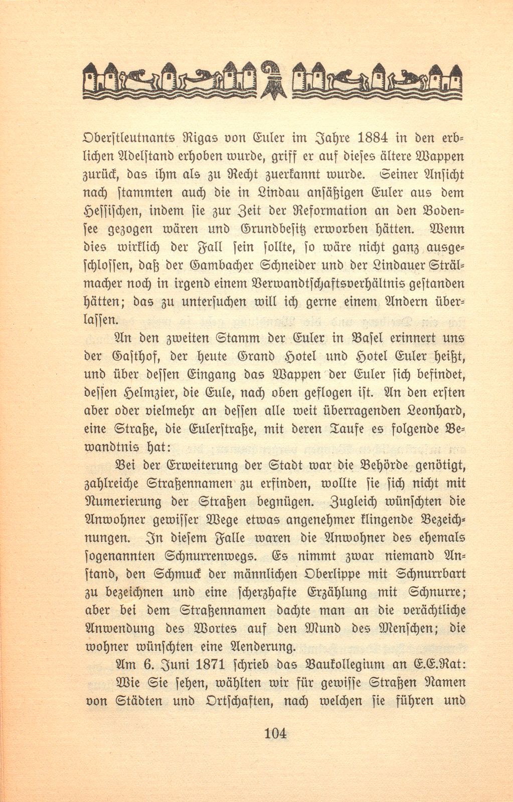 Zur Genealogie der Familie Euler in Basel – Seite 40