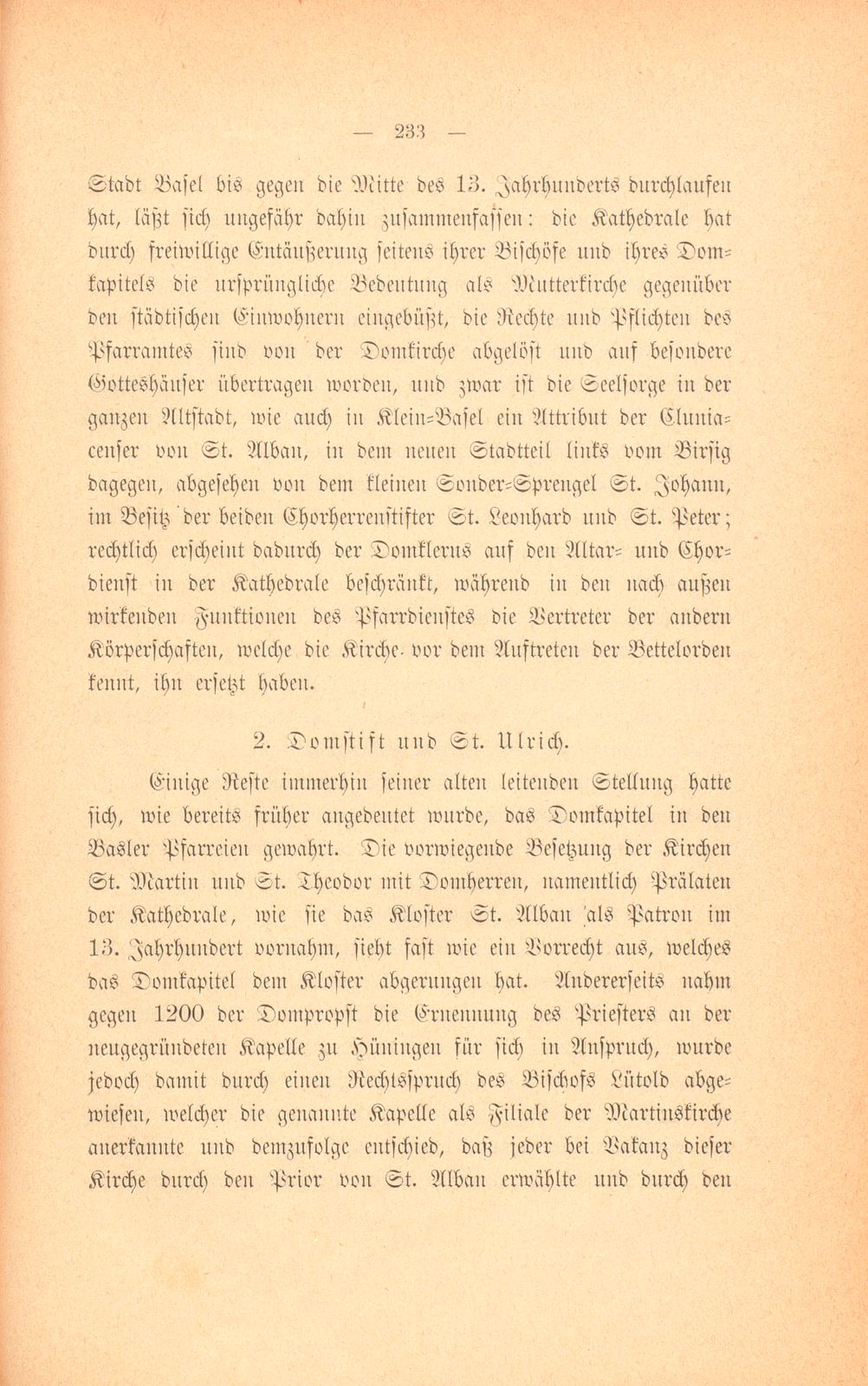 Die Kirchgemeinden Basels vor der Reformation – Seite 14