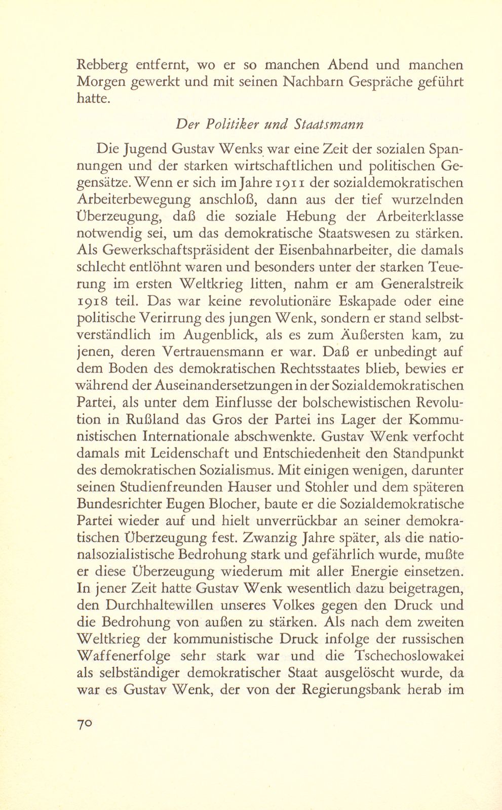 Ständerat und Regierungsrat Dr. h.c. Gustav Wenk (1884-1956) – Seite 3